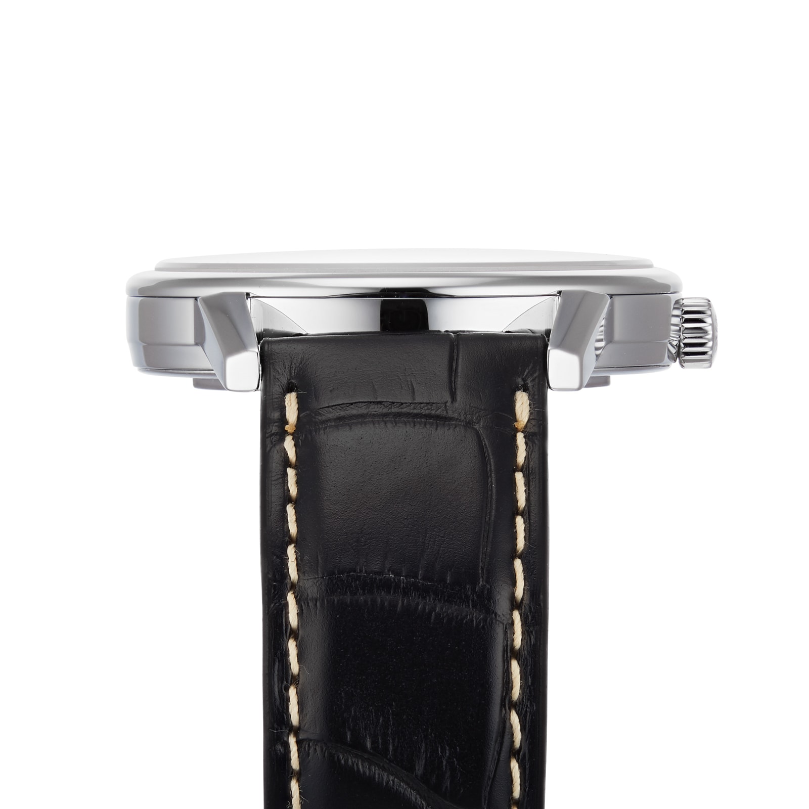 Longines Heritage L47954580 Automatic Watch - Black Dial - 38.5mm Stainless Steel - Image 4