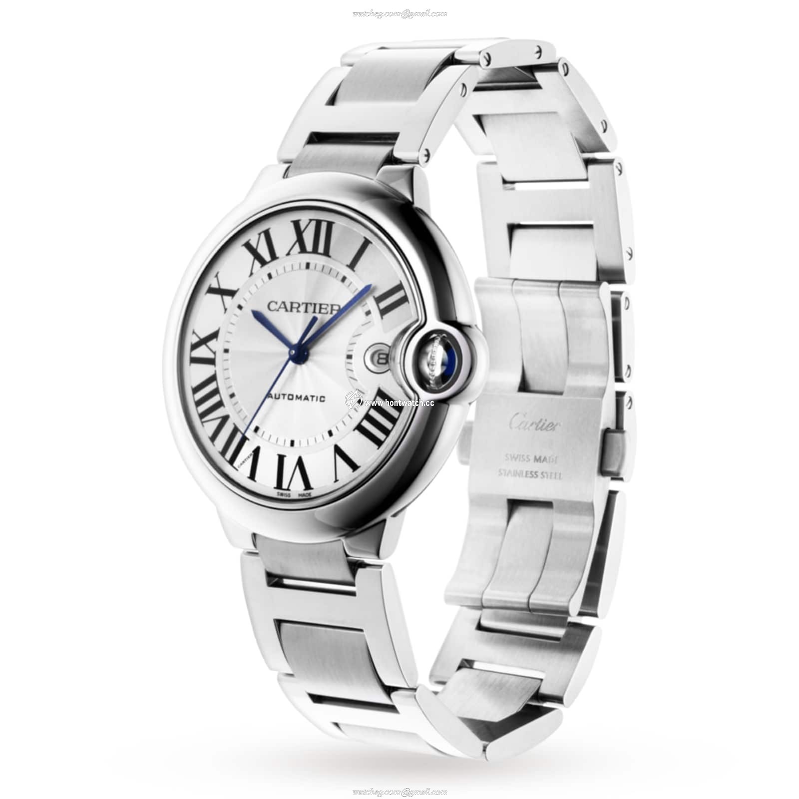 Cartier Ballon Bleu de Cartier WSBB0049 | 42mm Steel Automatic Silver Watch - Image 2