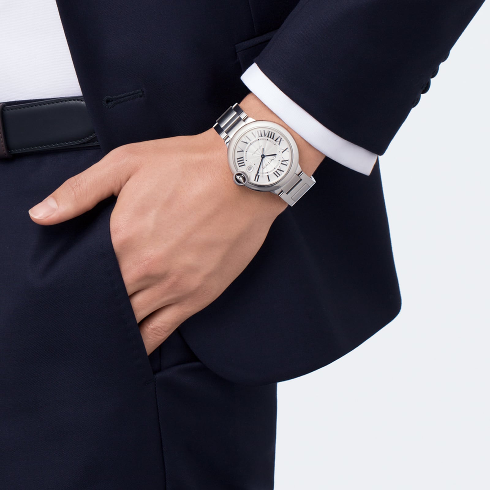 Cartier Ballon Bleu de Cartier WSBB0049 | 42mm Steel Automatic Silver Watch - Image 4