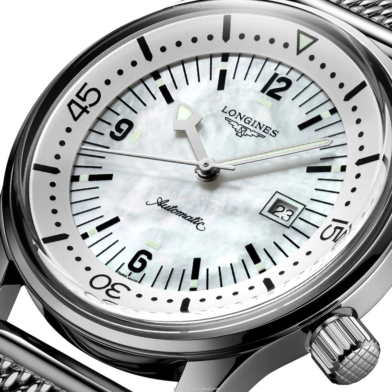 Longines Legend Diver L33744806 | 36mm Automatic | Mother of Pearl Dial - Image 2