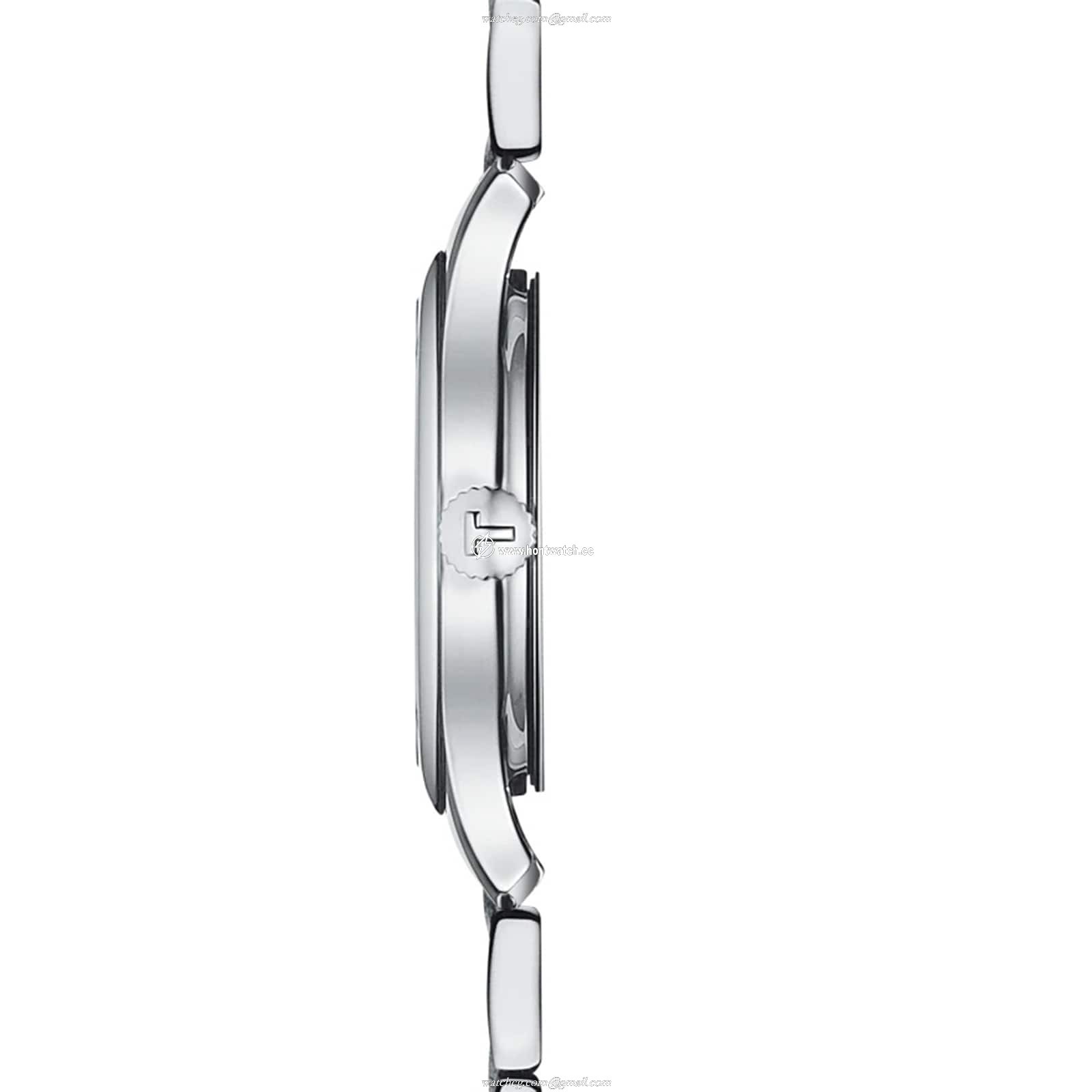 Tissot T-Classic Silver Dial Quartz Watch | 25mm Stainless Steel | Roman Numerals - Image 2