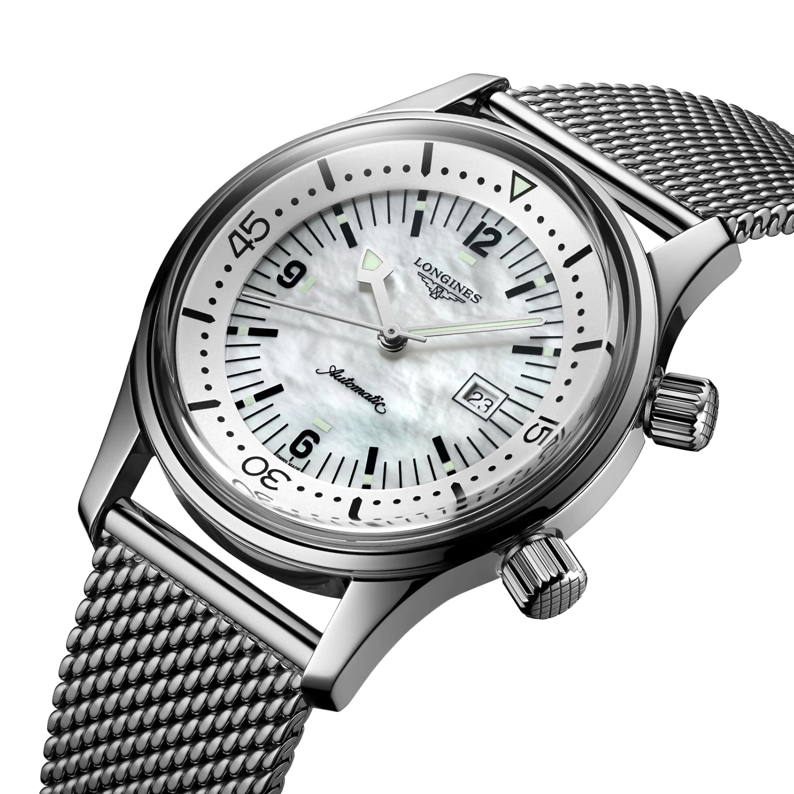 Longines Legend Diver L33744806 | 36mm Automatic | Mother of Pearl Dial - Image 3