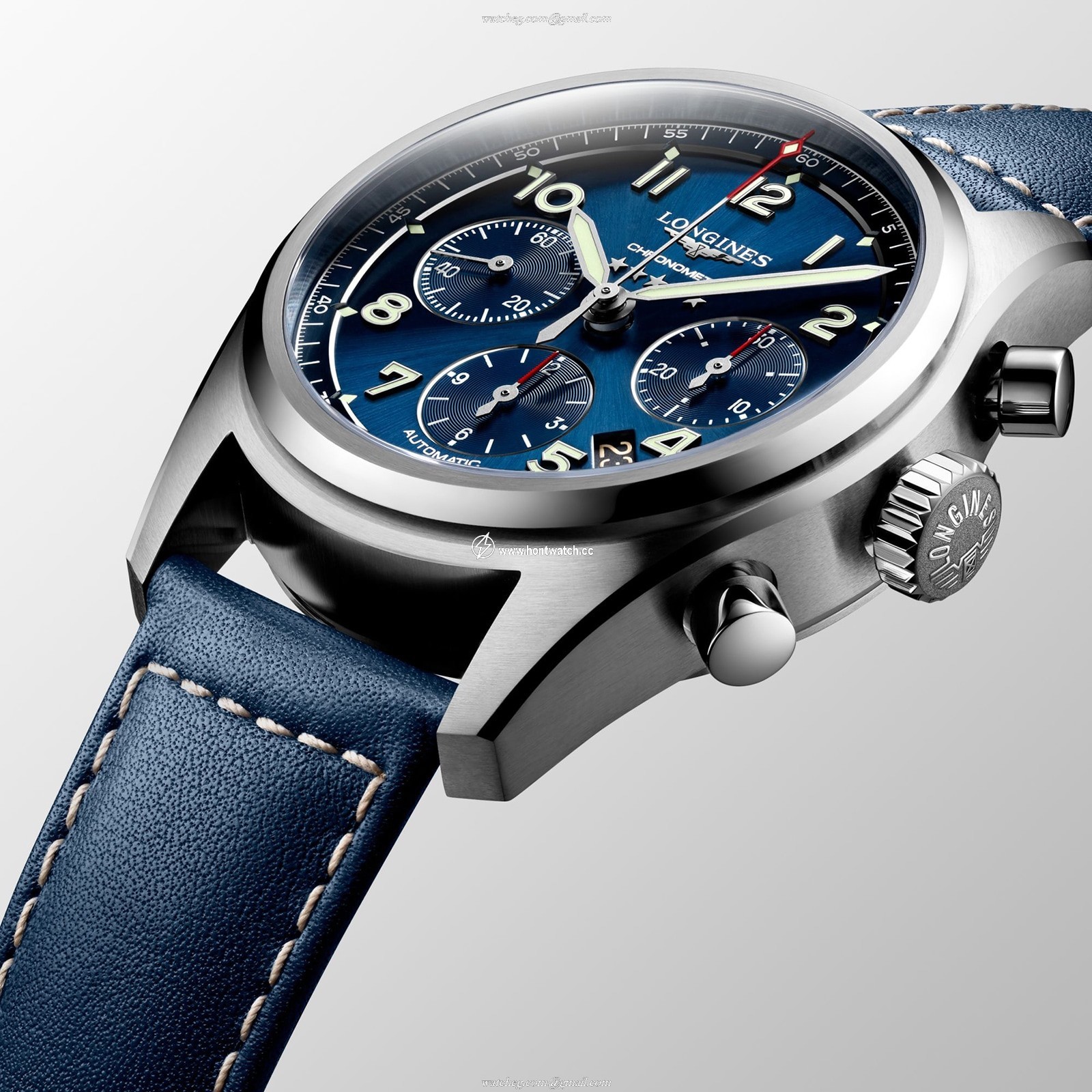 Longines Spirit L38204930 | 42mm Automatic Blue Dial | Stainless Steel - Image 2