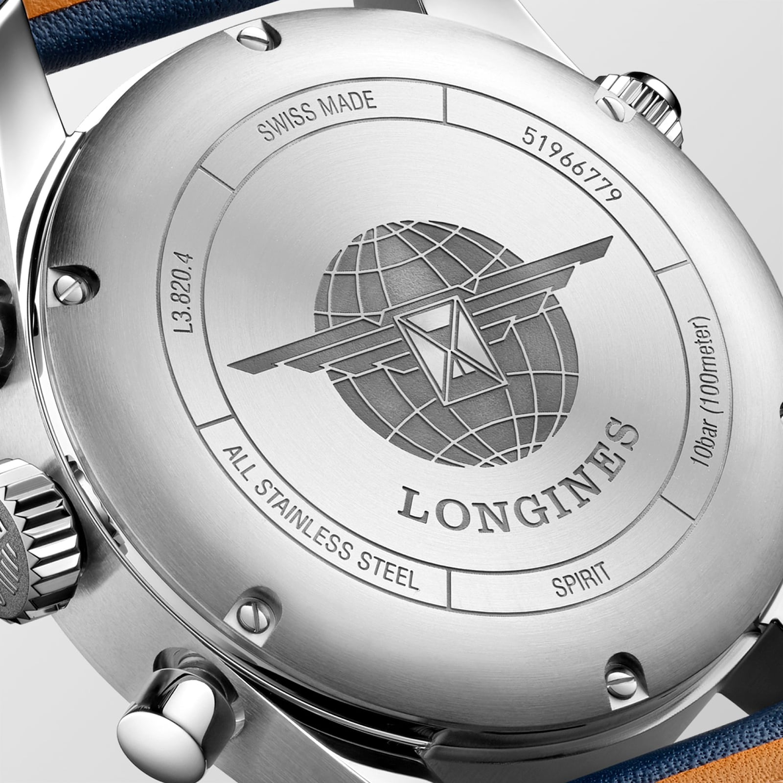 Longines Spirit L38204930 | 42mm Automatic Blue Dial | Stainless Steel - Image 3