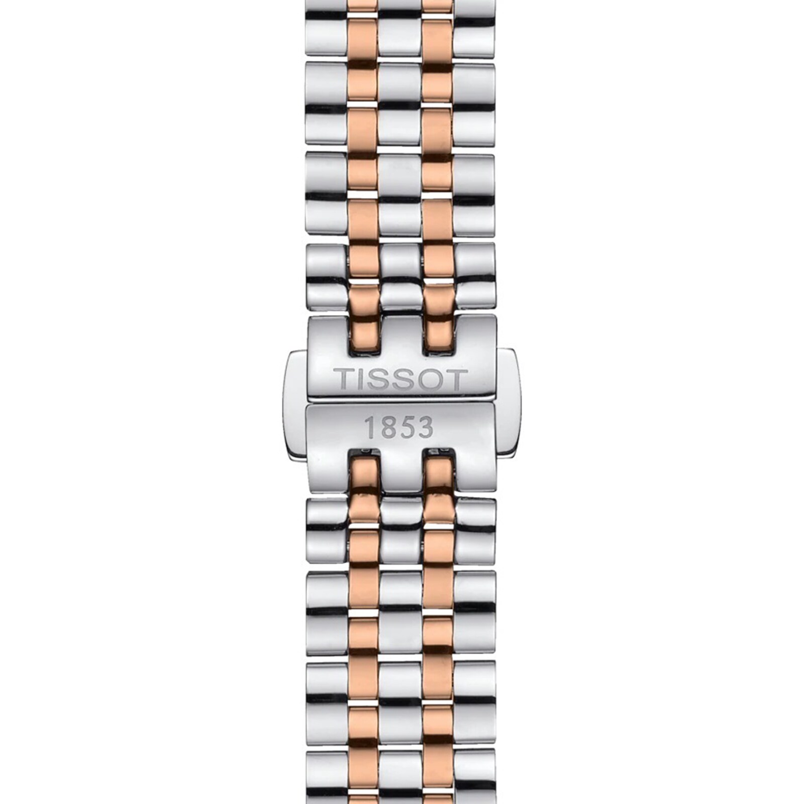 Tissot T-Classic Automatic Diamond Watch | 30mm Cream Dial | Rose Gold Steel - Image 3
