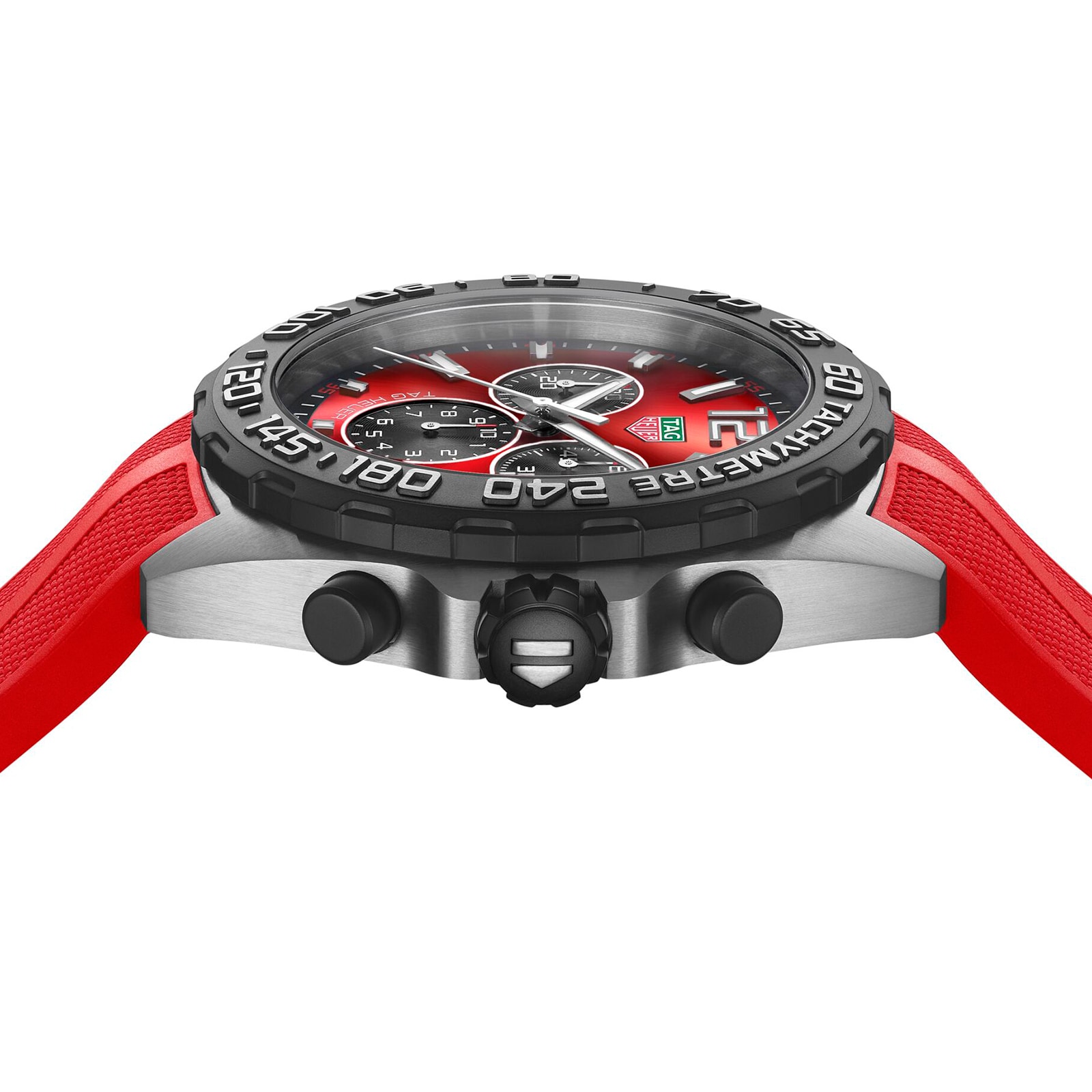 TAG Heuer Formula 1 Red Dial 43mm Stainless Steel Quartz Watch - CAZ101AN - Image 4
