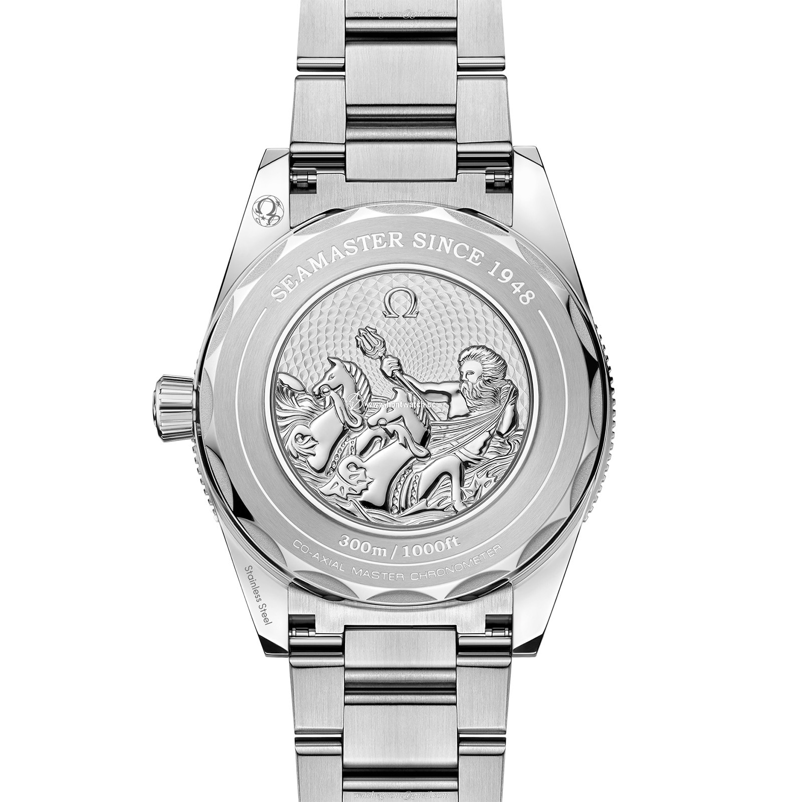 Omega Seamaster 300 Automatic Blue Dial 41mm Stainless Steel Replica Watch - Image 2
