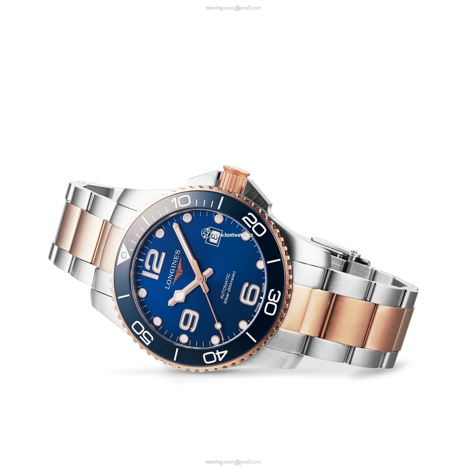 Longines HydroConquest L37823987 | 43mm Blue Automatic Watch - 300M Water Resistant - Image 2