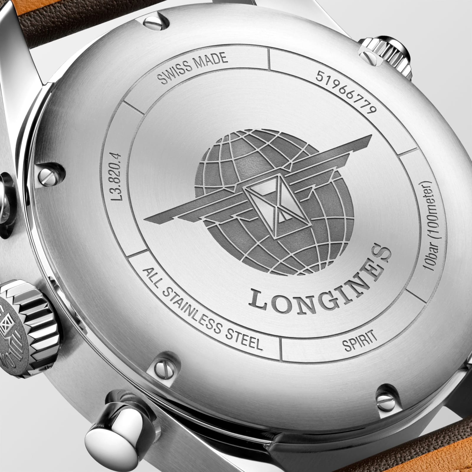 Longines Spirit L38204530 | 42mm Automatic Black Dial | Stainless Steel - Image 3