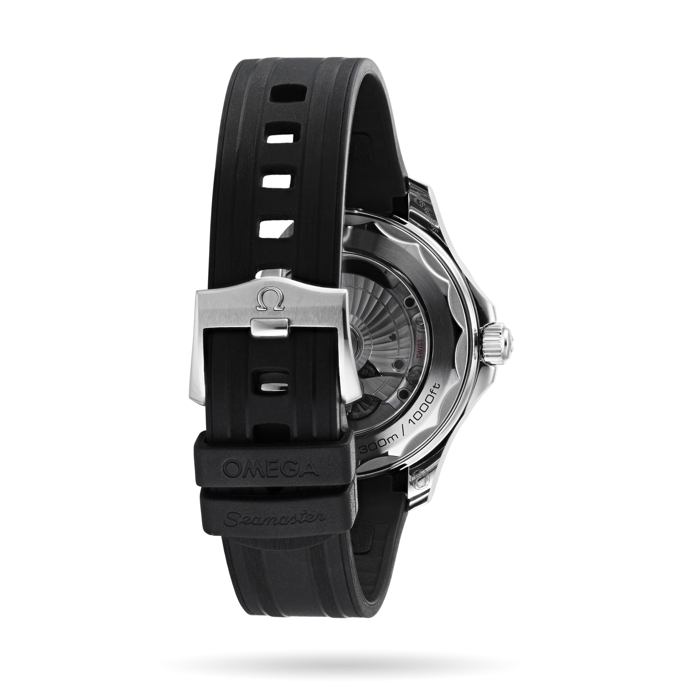 Omega Seamaster Diver 300M 42mm Automatic White Dial - Stainless Steel & Rubber Strap - Image 3