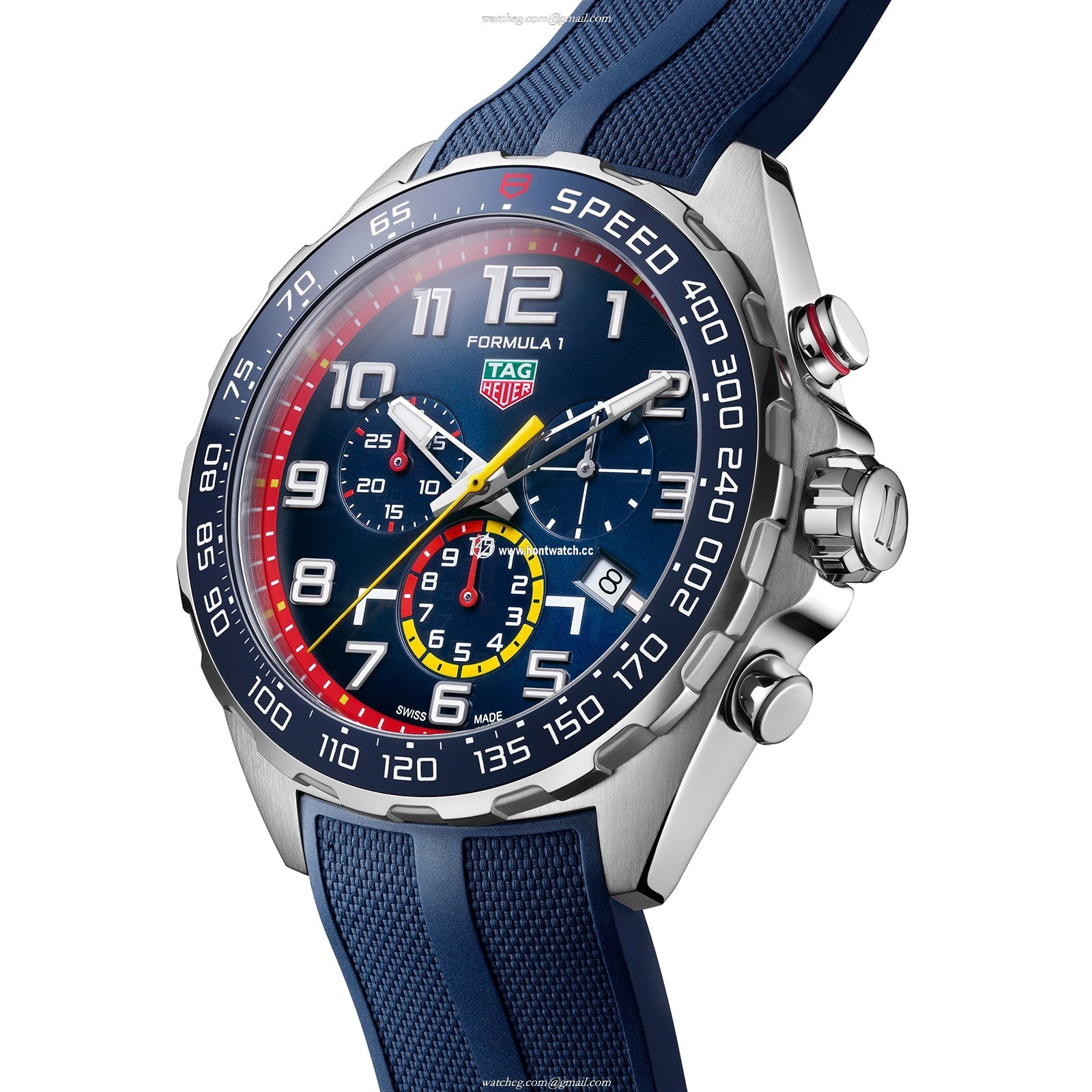 TAG Heuer Formula 1 CAZ101AL Blue Dial 43mm Quartz Watch | Stainless Steel - Image 2
