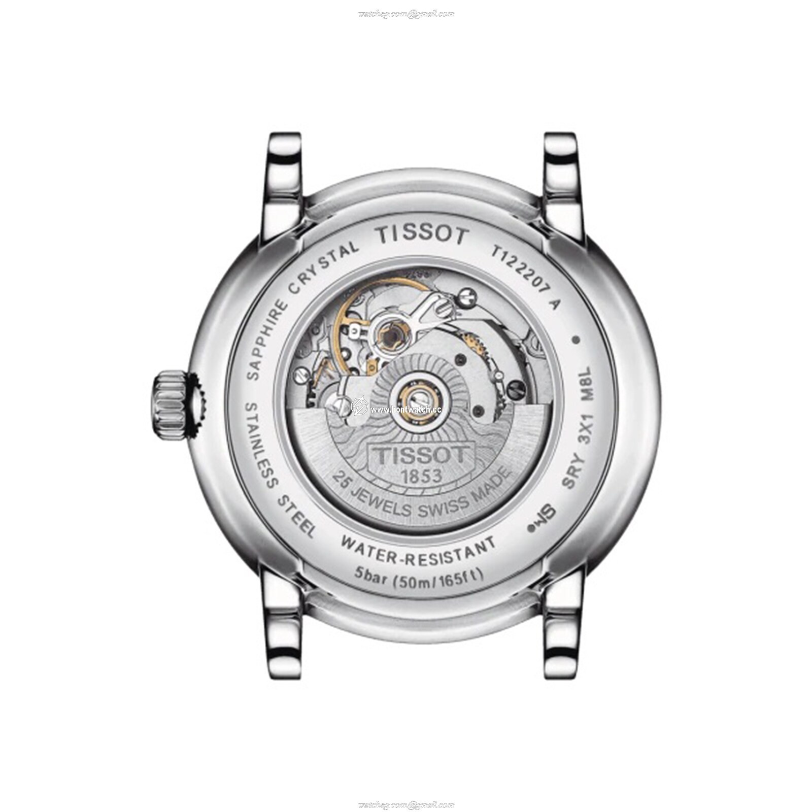 Tissot T-Classic Automatic Silver Watch | 30mm Stainless Steel & Diamonds - Image 2