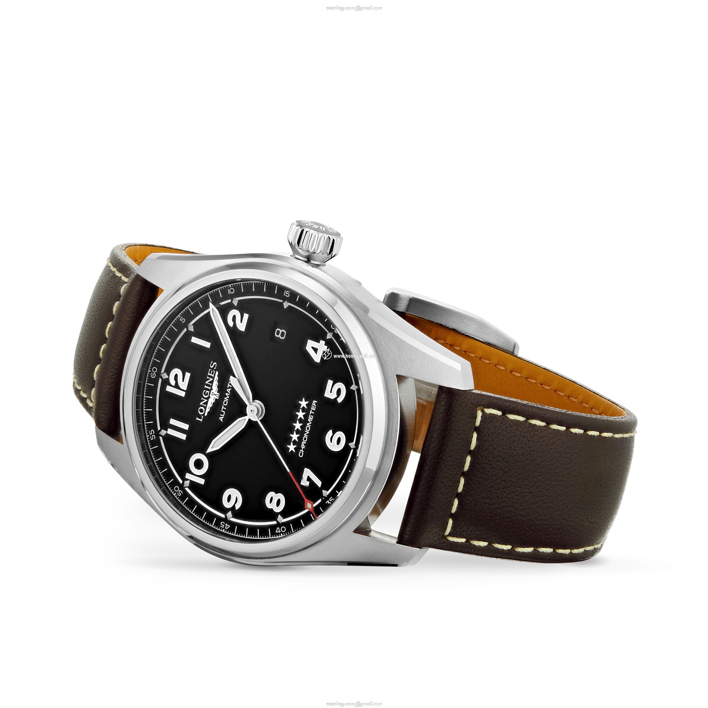 Longines Spirit L38104530 | 40mm Automatic Black Dial | Stainless Steel - Image 2