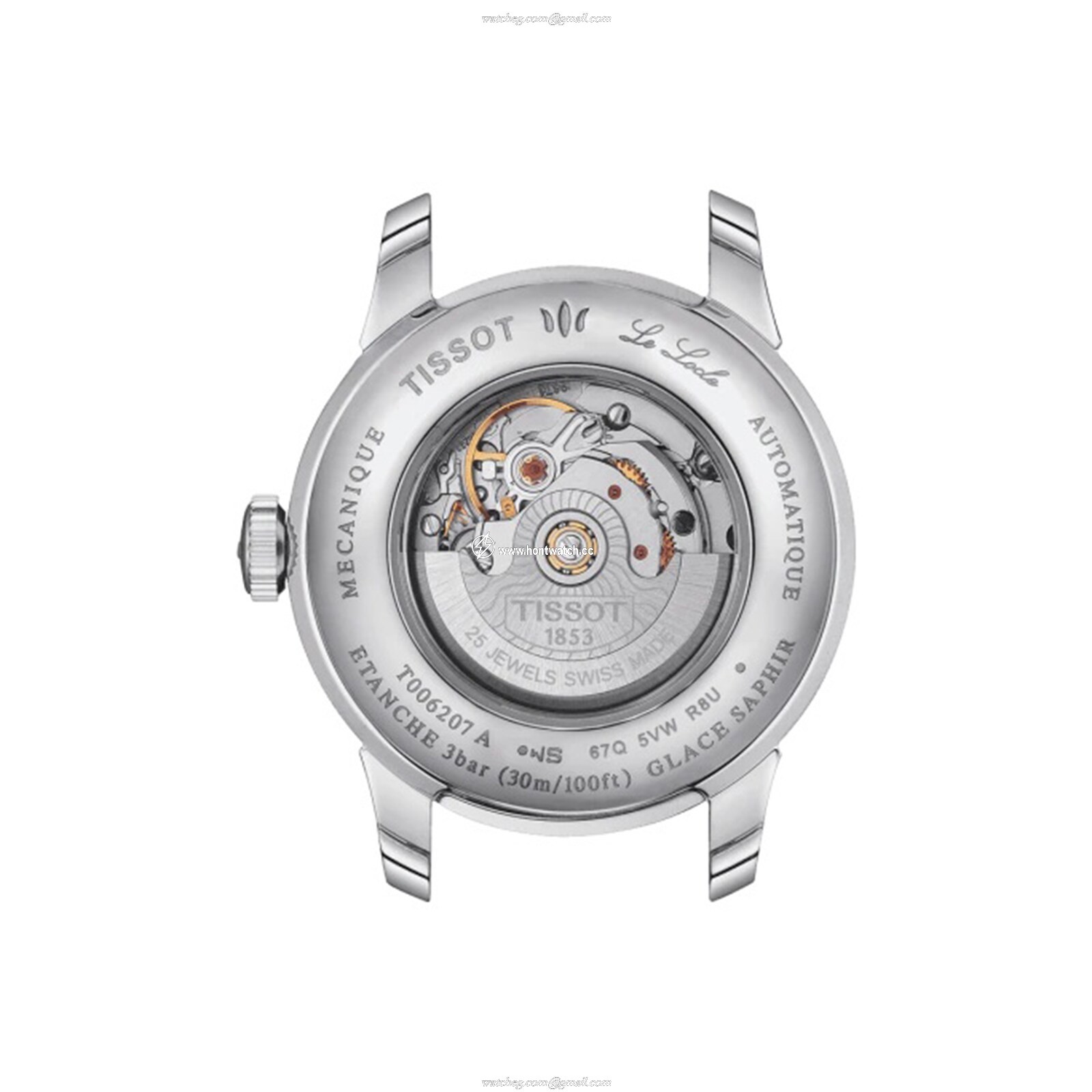Tissot T-Classic Automatic Silver Watch | 29mm Stainless Steel & Leather - Image 2