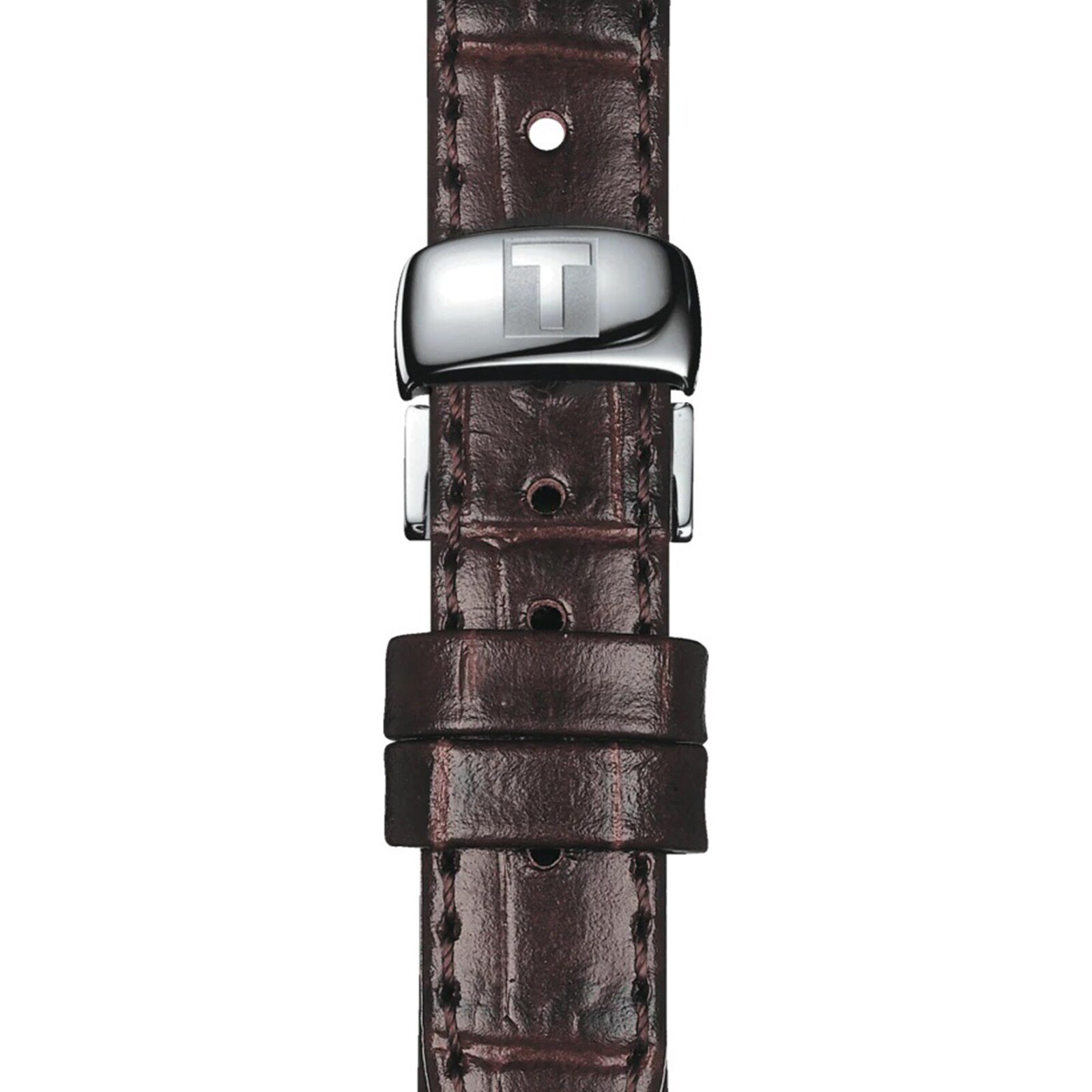 Tissot T-Classic Automatic Silver Watch | 29mm Stainless Steel & Leather - Image 3