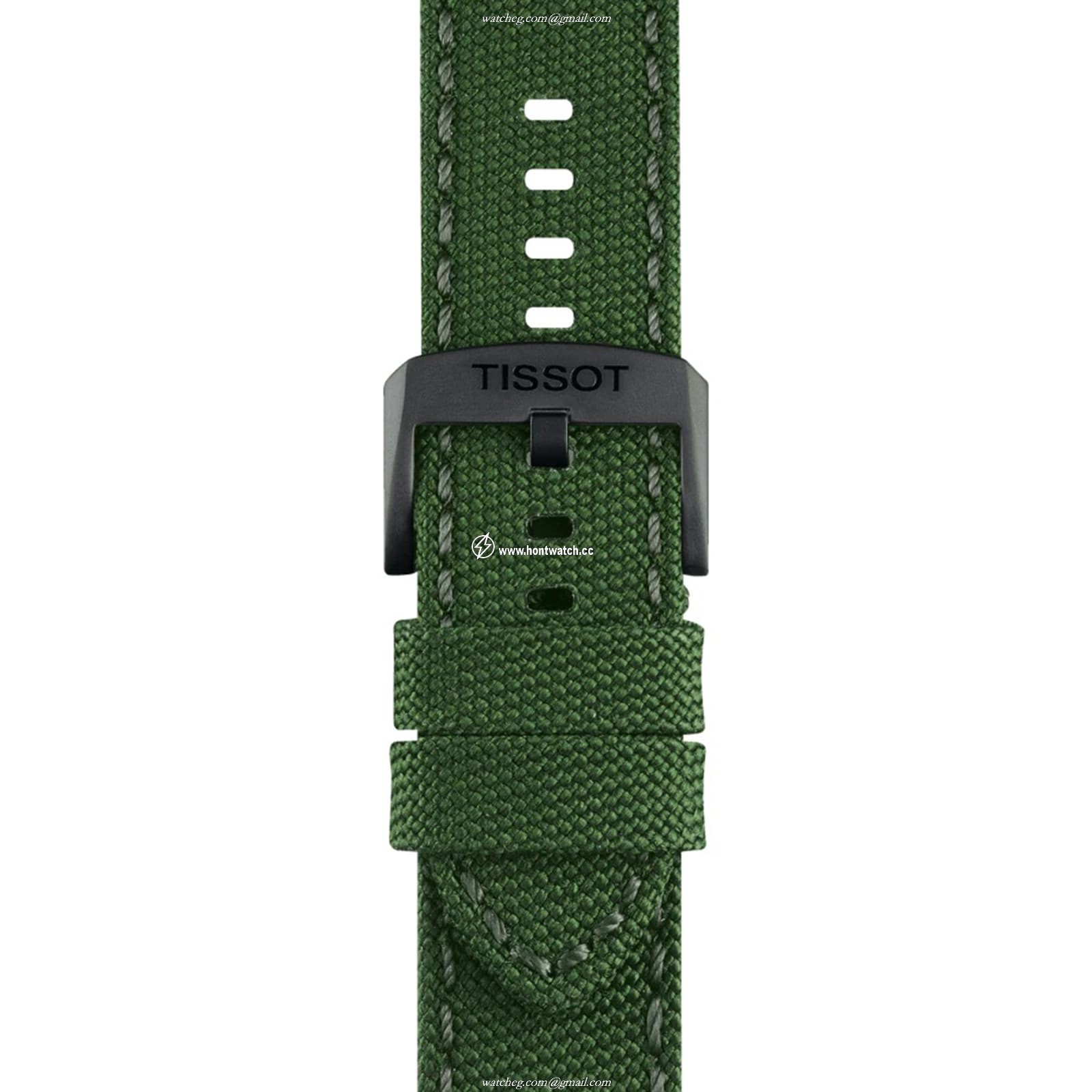 Tissot T-Sport Chrono XL 45mm Green Dial Quartz Watch - Stainless Steel & PVD - Image 2