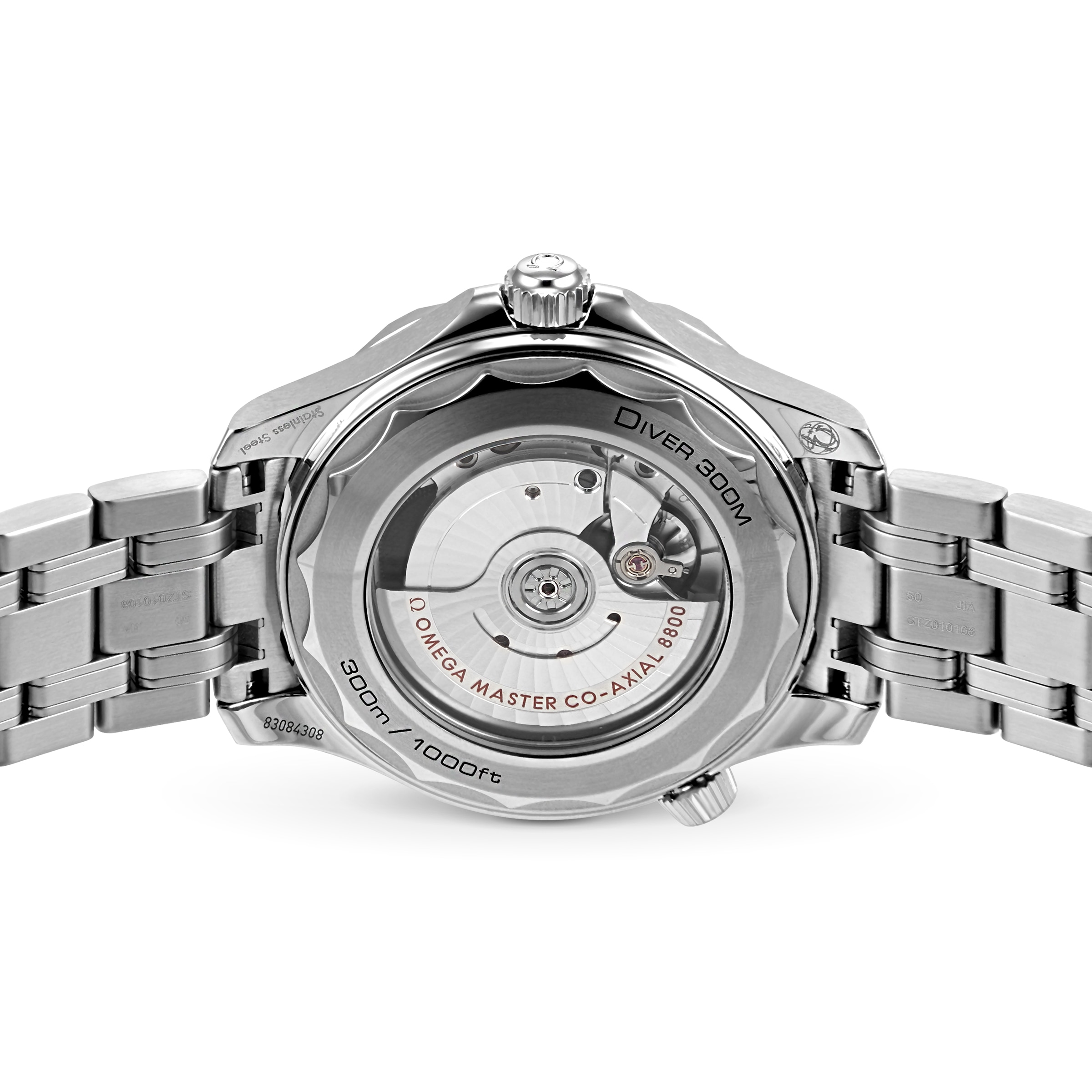 Omega Seamaster 300M Automatic 42mm White Dial - Stainless Steel Replica - Image 4