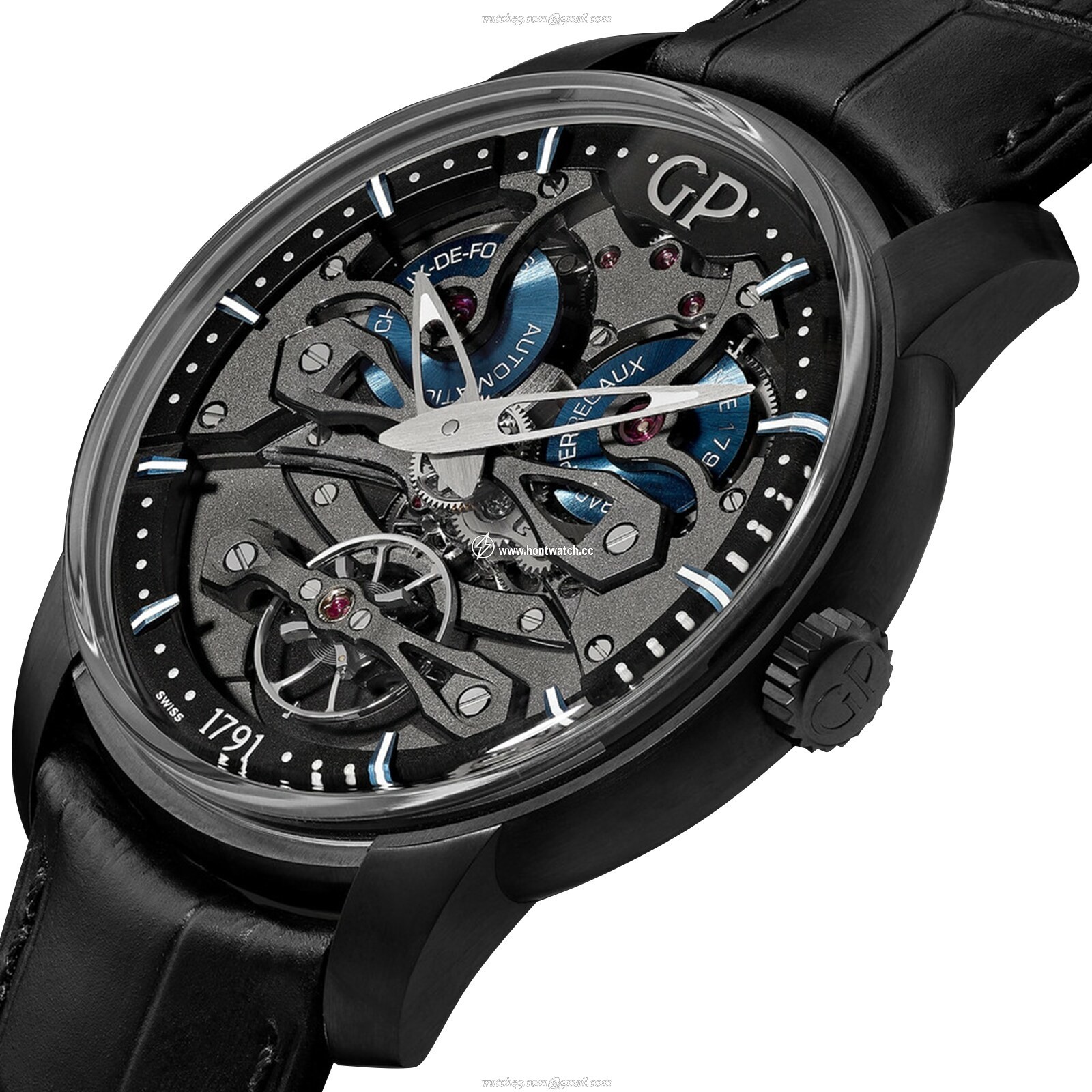 Girard-Perregaux Neo Bridges Titanium DLC Automatic Watch - 45mm - Image 2