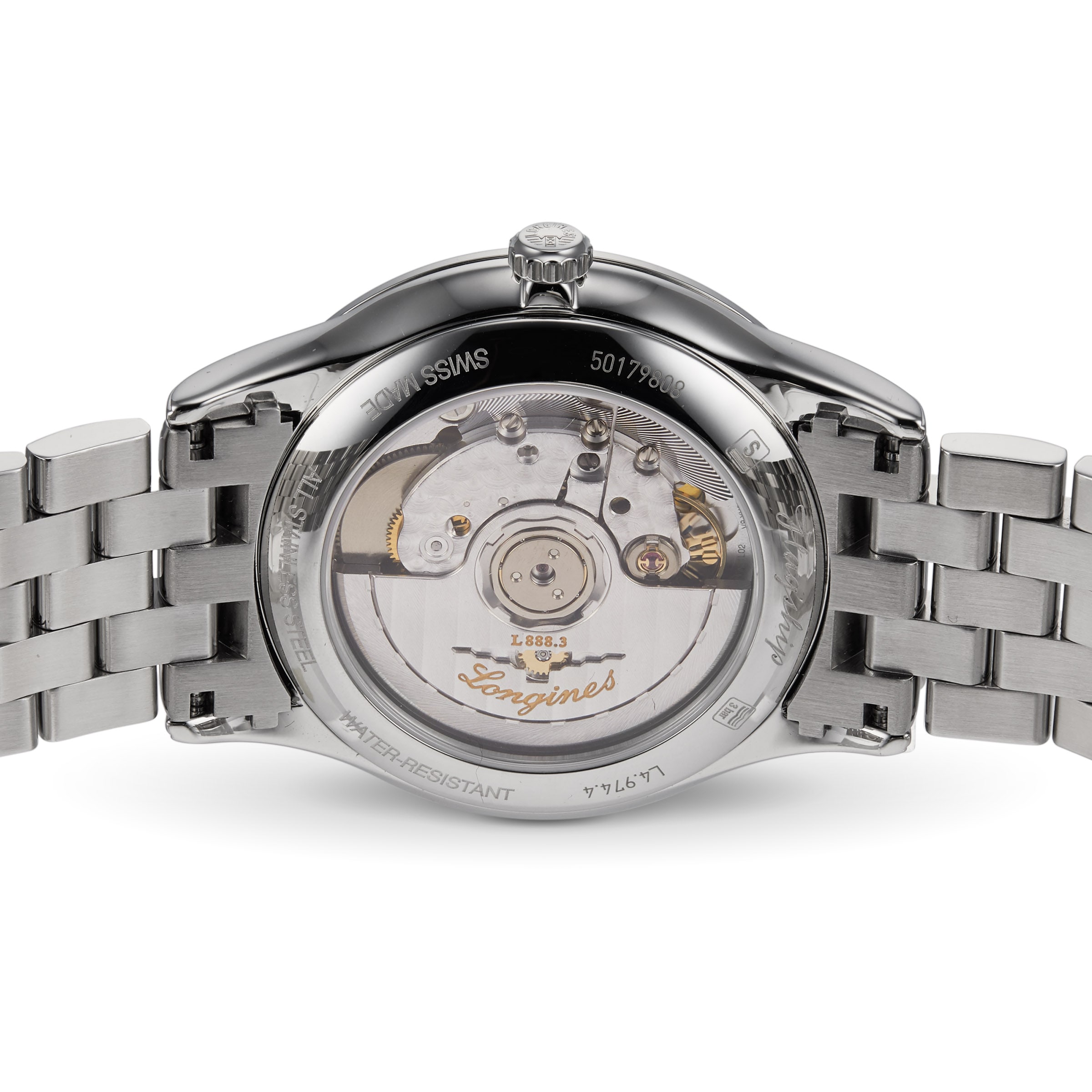 Longines Flagship L49744926 Automatic Blue Dial - 38.5mm Stainless Steel Watch - Image 4