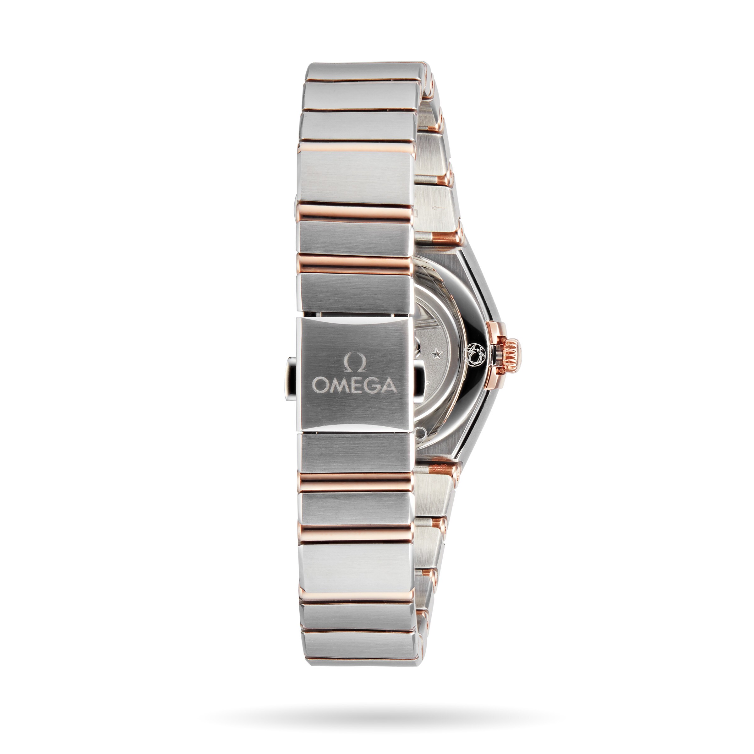 Omega Constellation Replica - 25mm Blue Dial - Stainless Steel & Rose Gold - Image 3