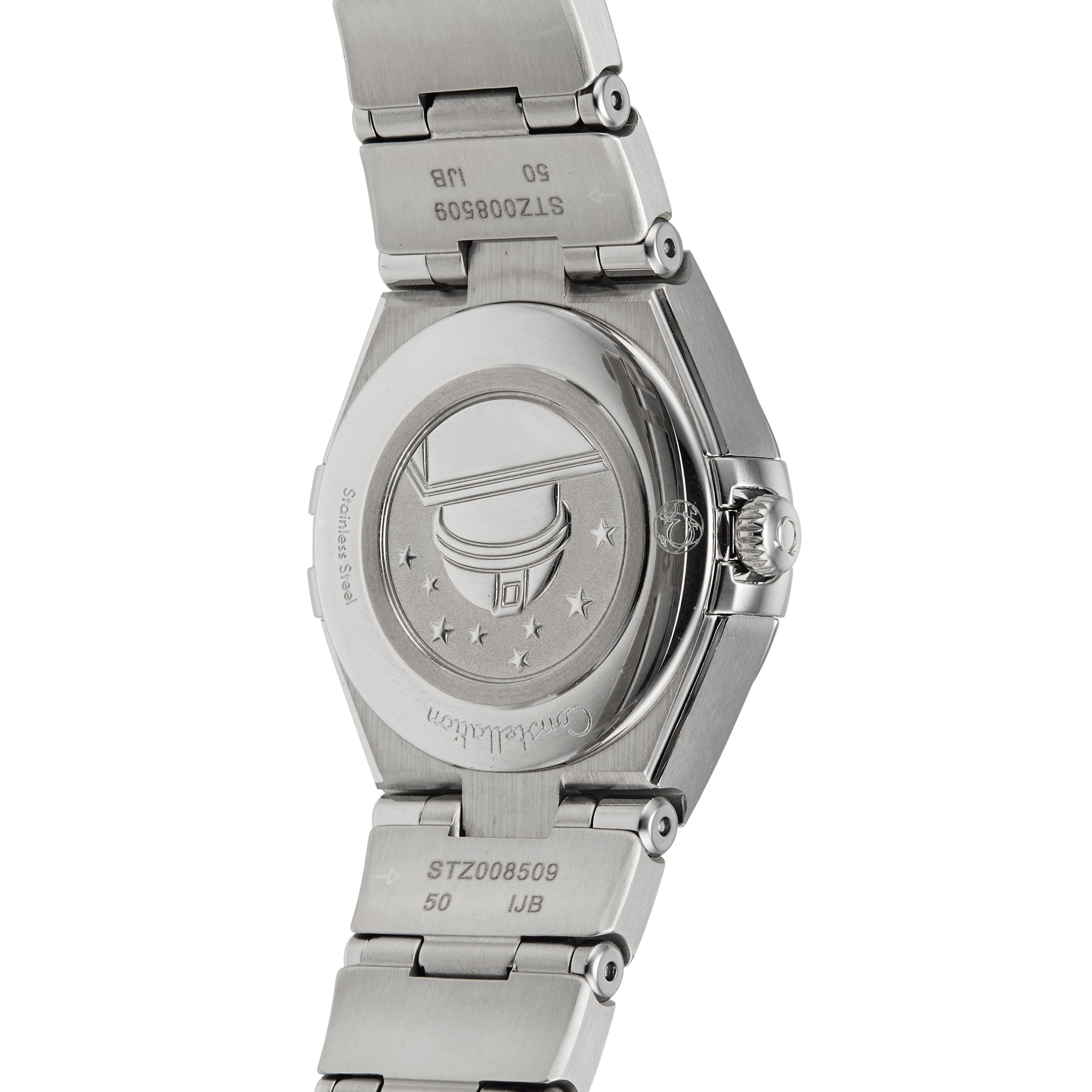 Omega Constellation Replica - 25mm Stainless Steel Quartz Watch - Blue Dial - Image 4