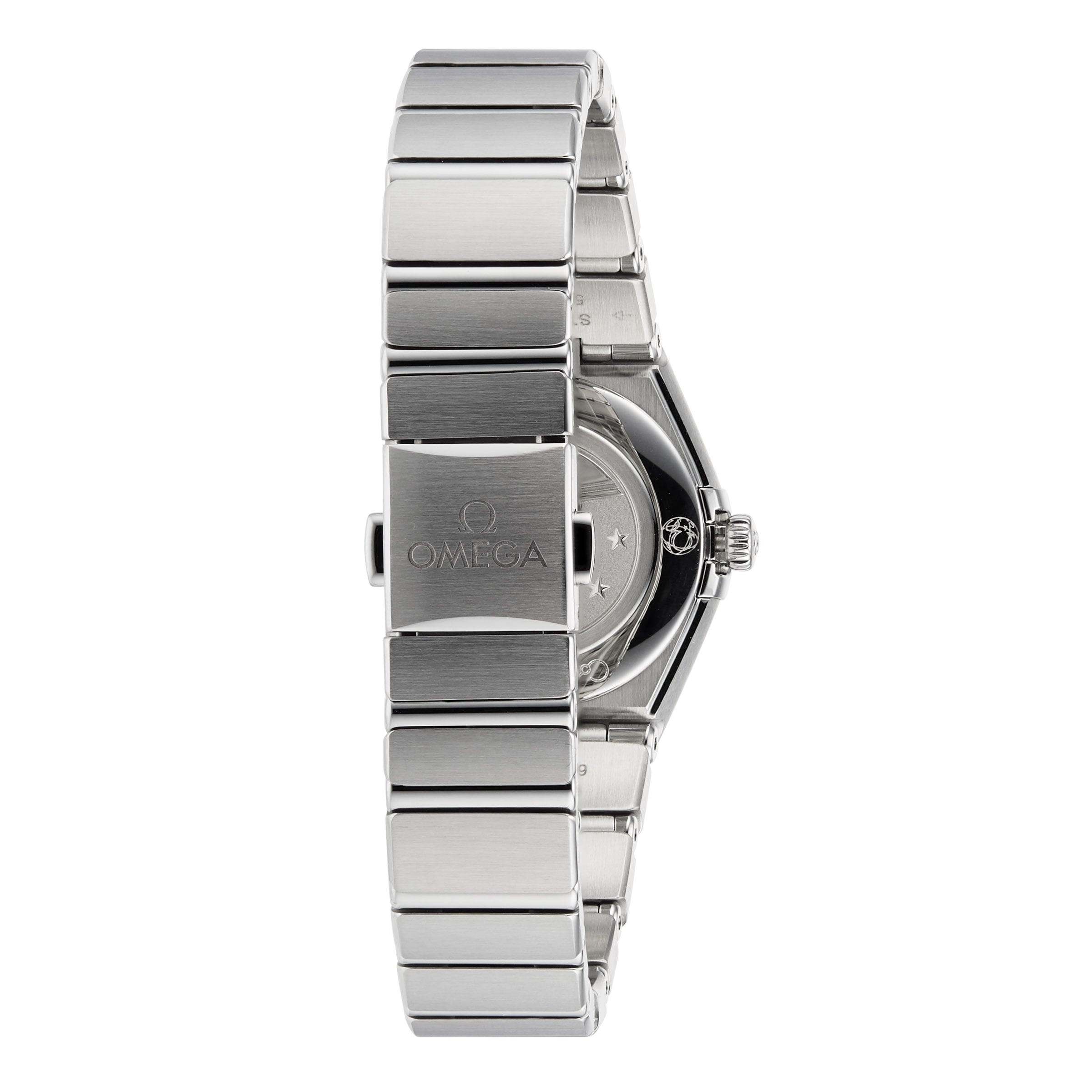 Omega Constellation Replica - 25mm Stainless Steel Quartz Watch - Blue Dial - Image 3