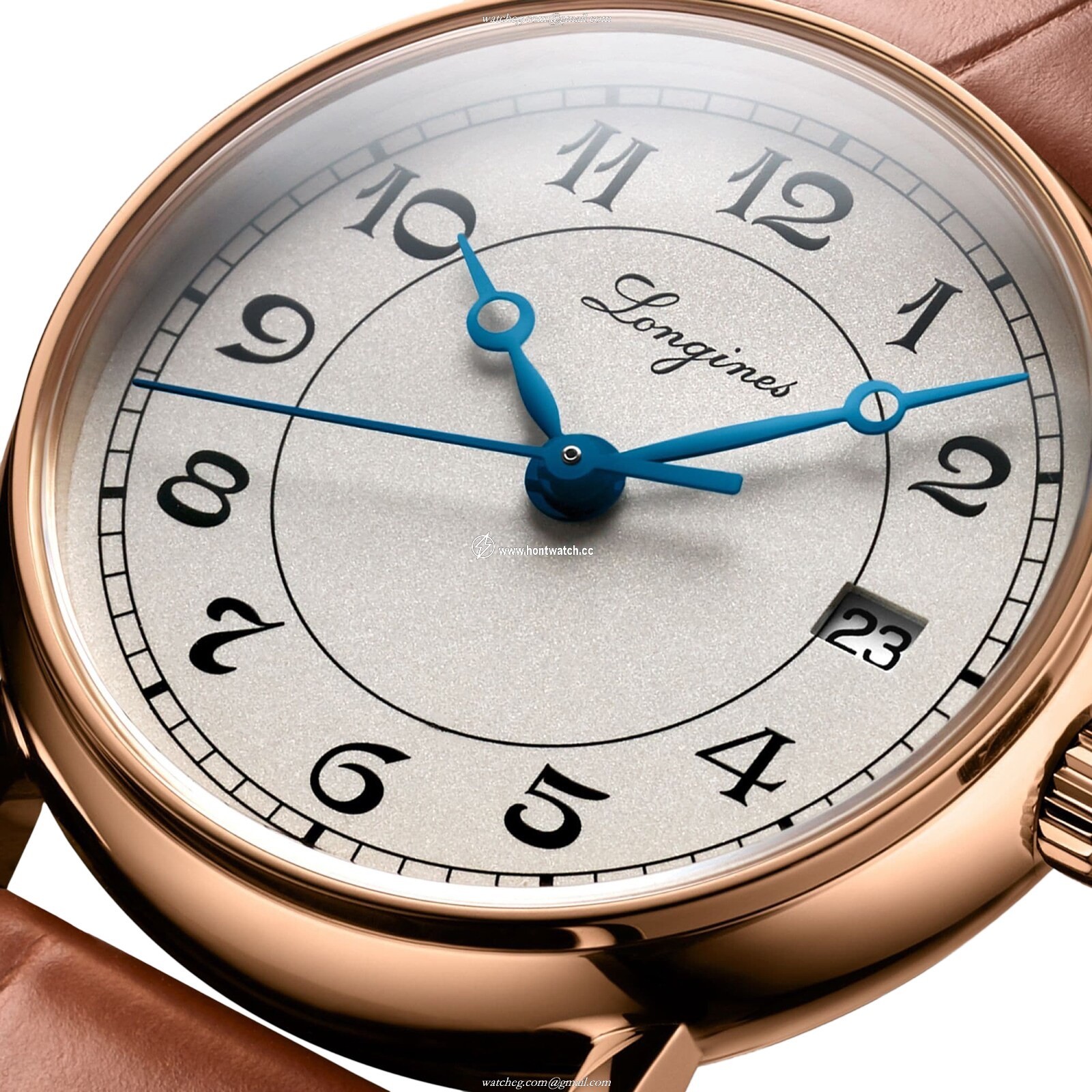 Longines Presence L42678732 | 18ct Rose Gold Automatic Watch | Silver Dial - Image 2