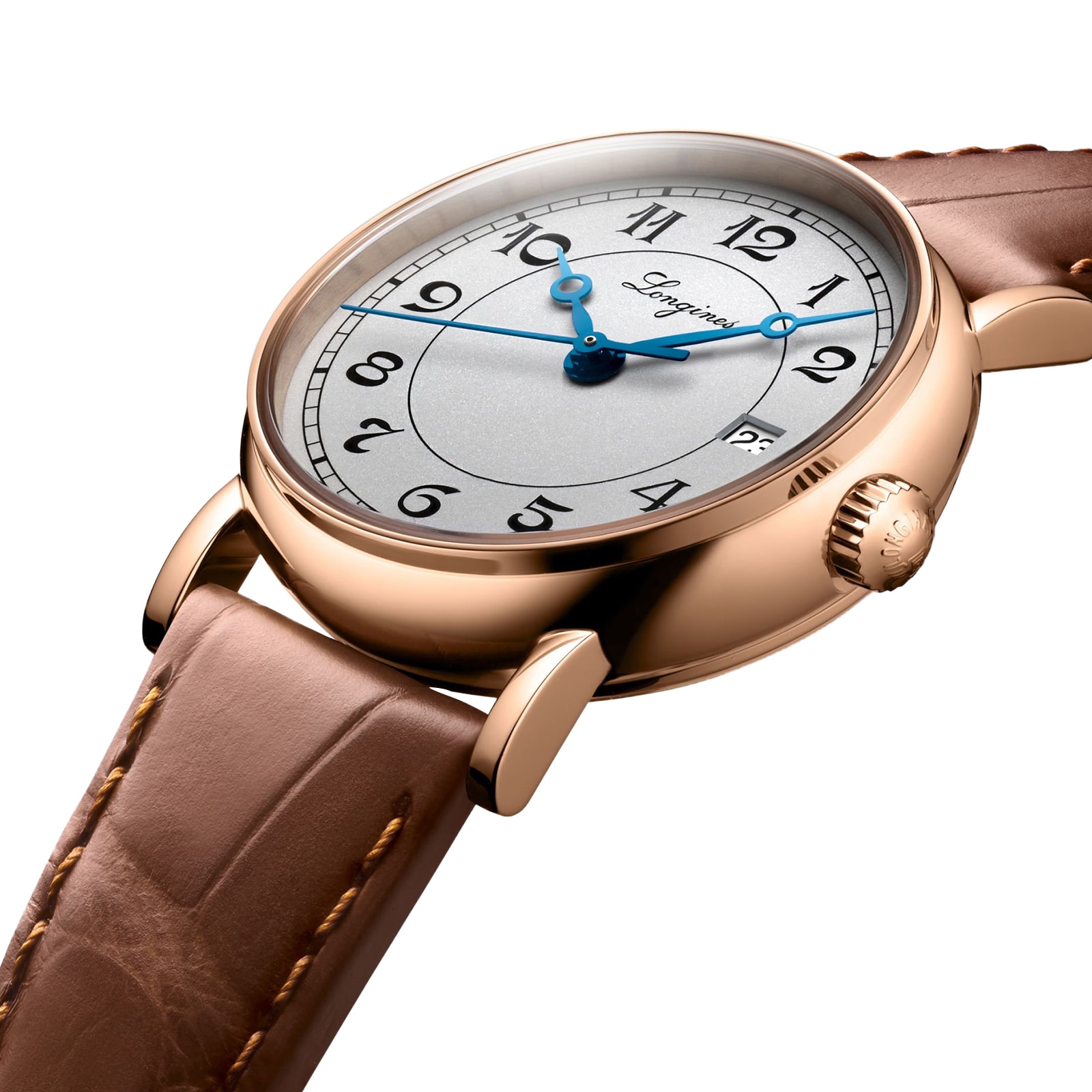 Longines Presence L42678732 | 18ct Rose Gold Automatic Watch | Silver Dial - Image 3