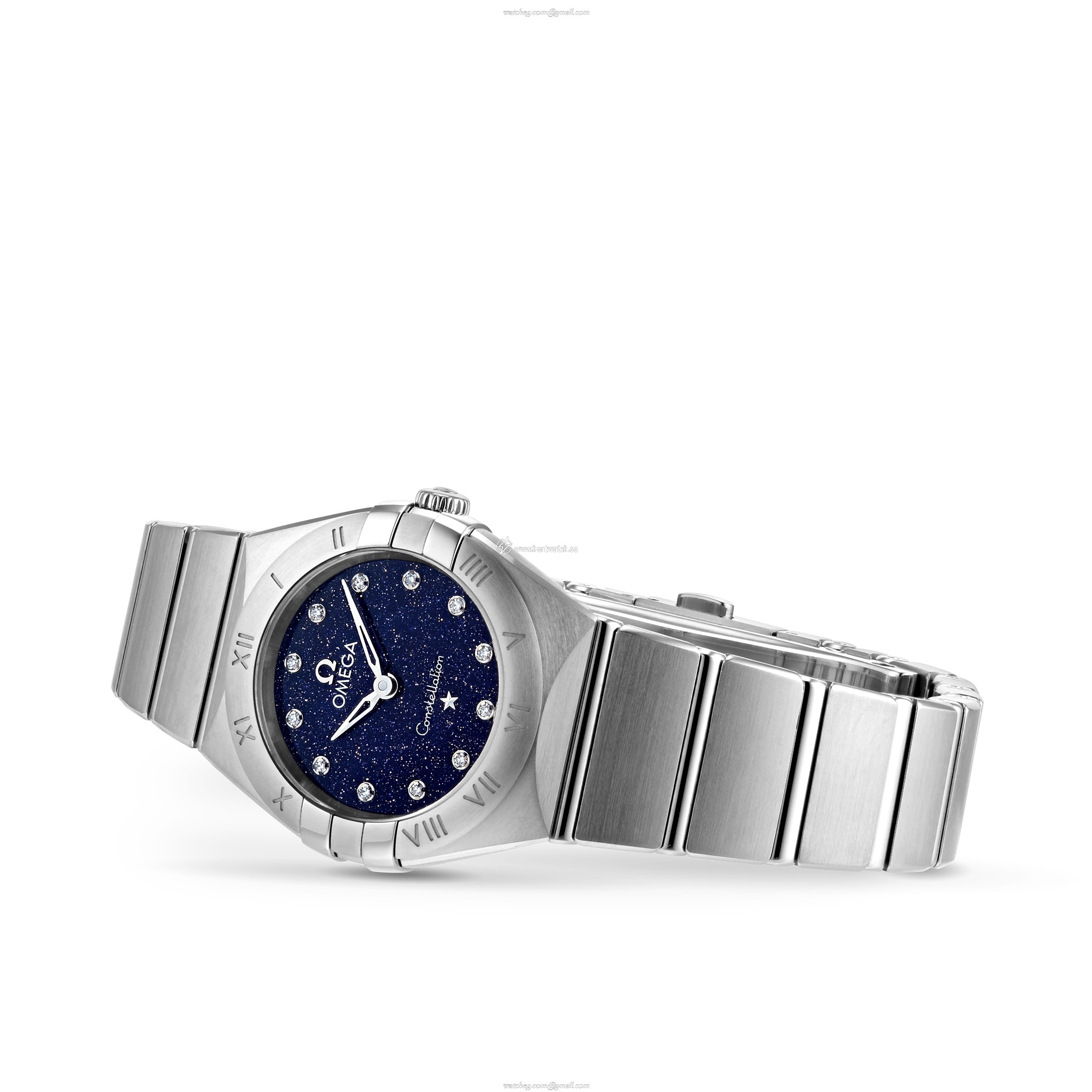 Omega Constellation Replica | 25mm Stainless Steel Quartz Watch | Blue Dial - Image 2
