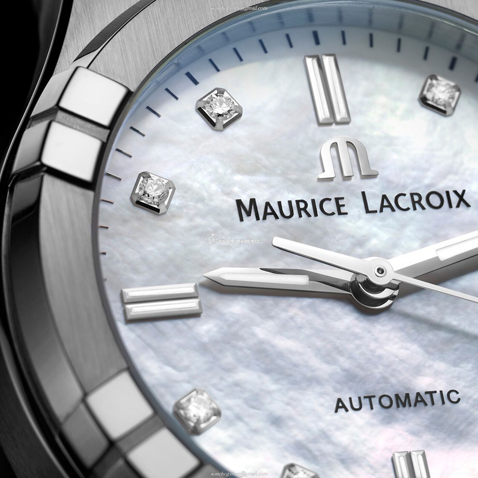 Maurice Lacroix Aikon Automatic - 35mm White Dial - Stainless Steel Watch - Image 2