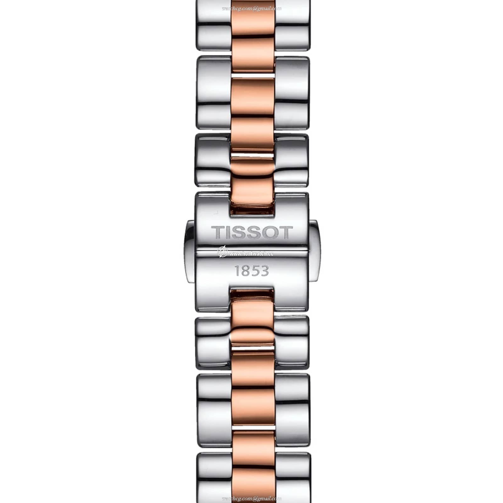 Tissot T-Trend Watch | Rose Gold & Steel | Mother of Pearl Dial | Quartz - Image 2
