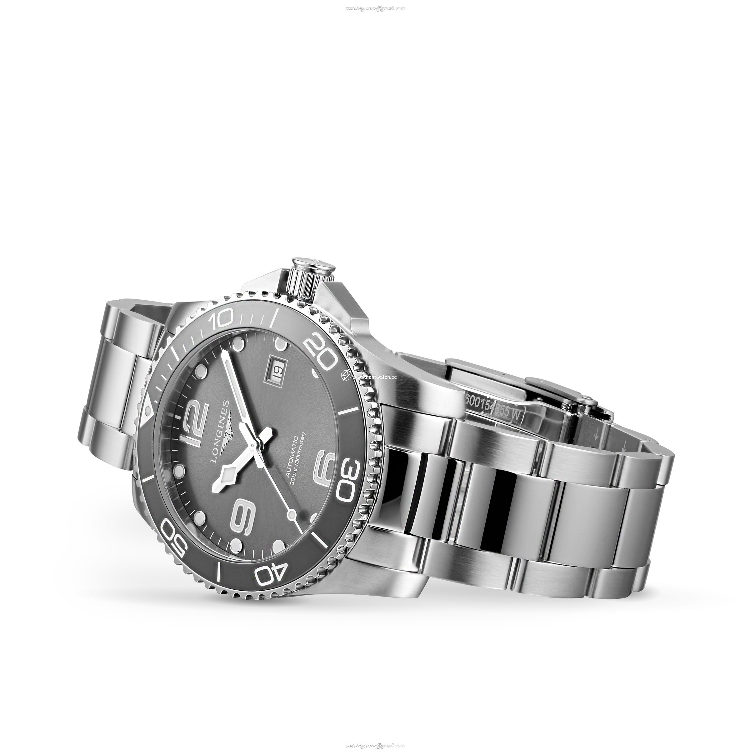 Longines HydroConquest L37814766 | 41mm Automatic Grey Dial | 300m Water Resistant - Image 2