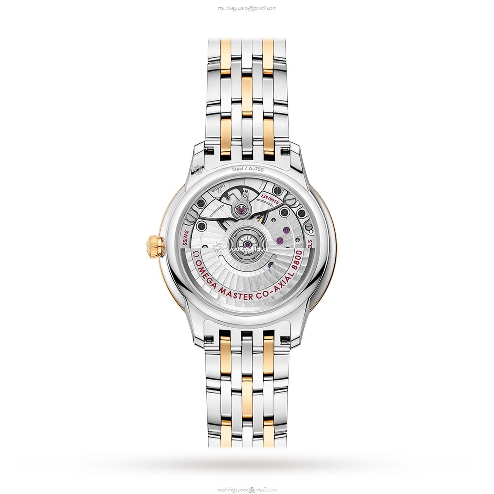 Omega De Ville Prestige 34mm Automatic - Mother of Pearl Dial - Steel & Gold - Image 2
