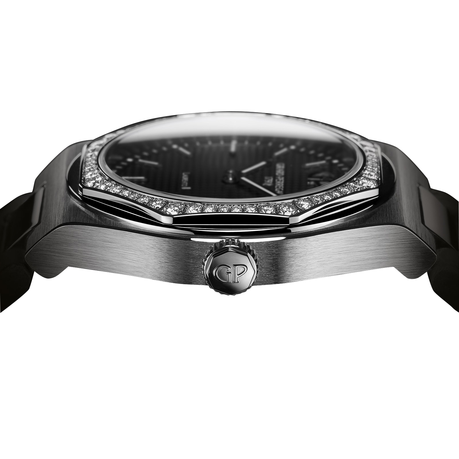 Girard-Perregaux Laureato 34mm Grey Dial | Stainless Steel Quartz Watch - Image 4