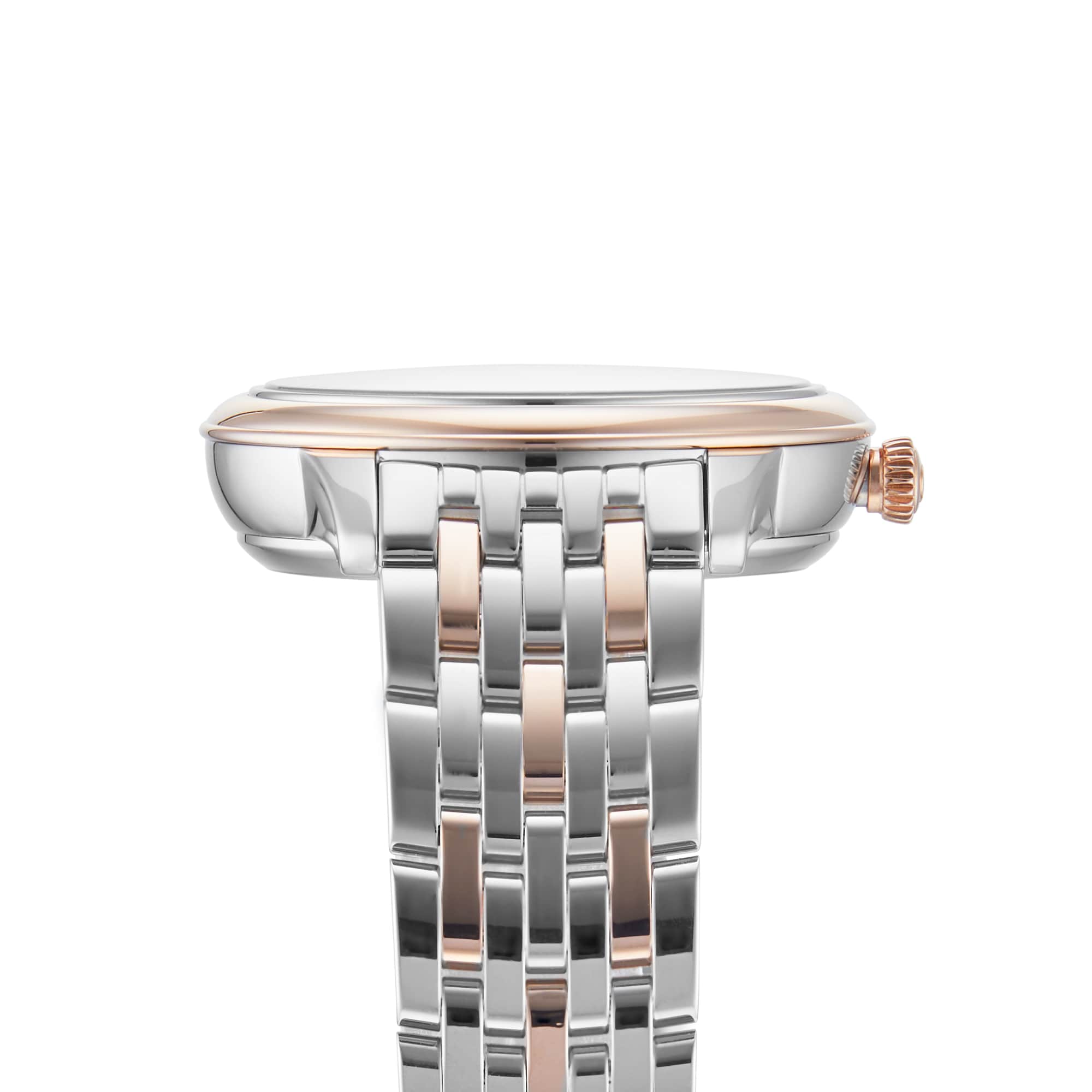 Omega De Ville Prestige 34mm Automatic Pink Dial | Stainless Steel & Rose Gold - Image 4