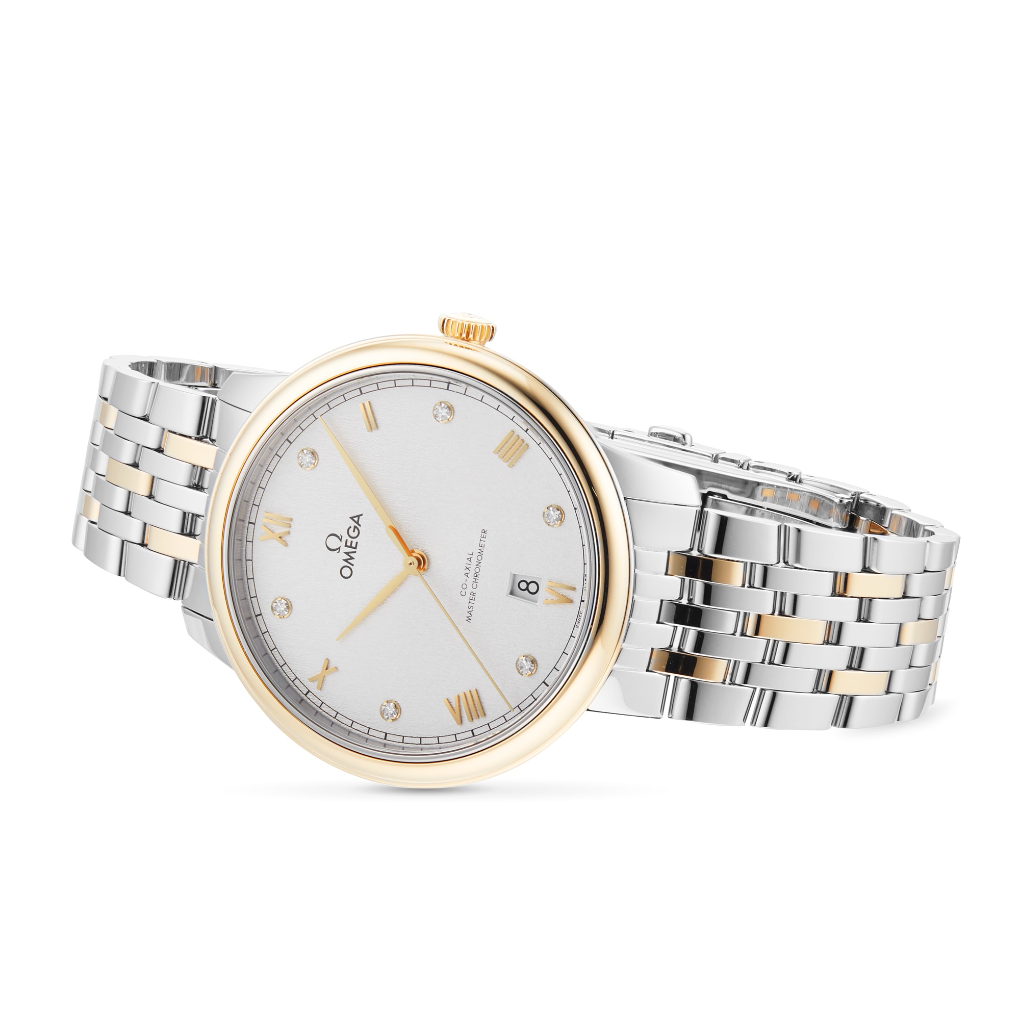 Omega De Ville Prestige 40mm Automatic Silver Dial - Stainless Steel & 18ct Gold - Image 3