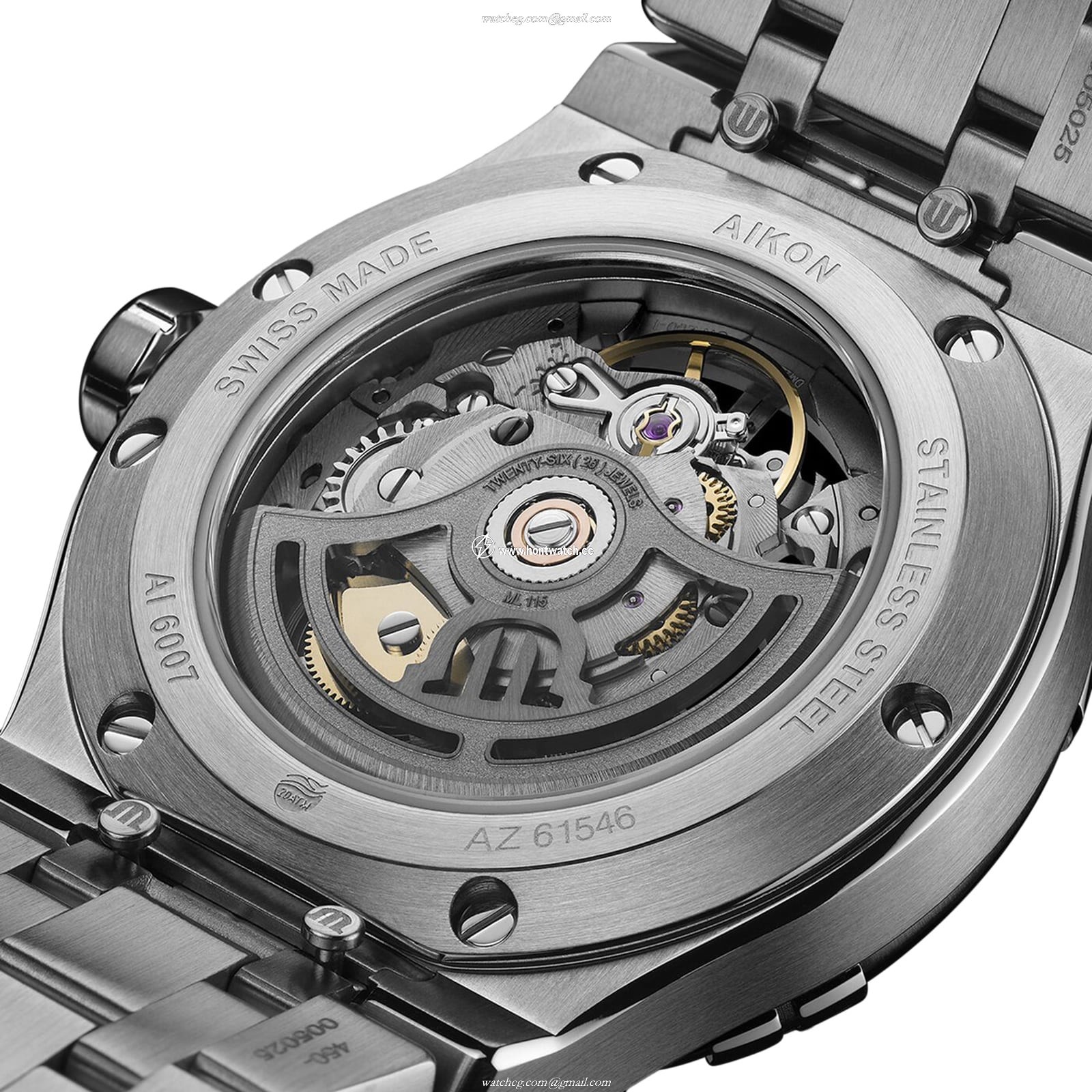Maurice Lacroix Aikon Automatic Silver Dial - 39mm Stainless Steel Watch - Image 2