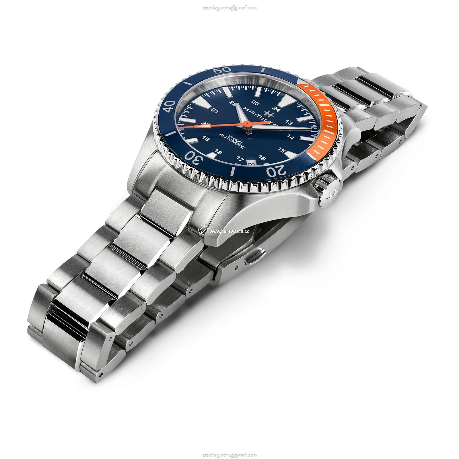 Hamilton Khaki Navy H82365141 Automatic Blue Dial - 40mm Stainless Steel - Image 2