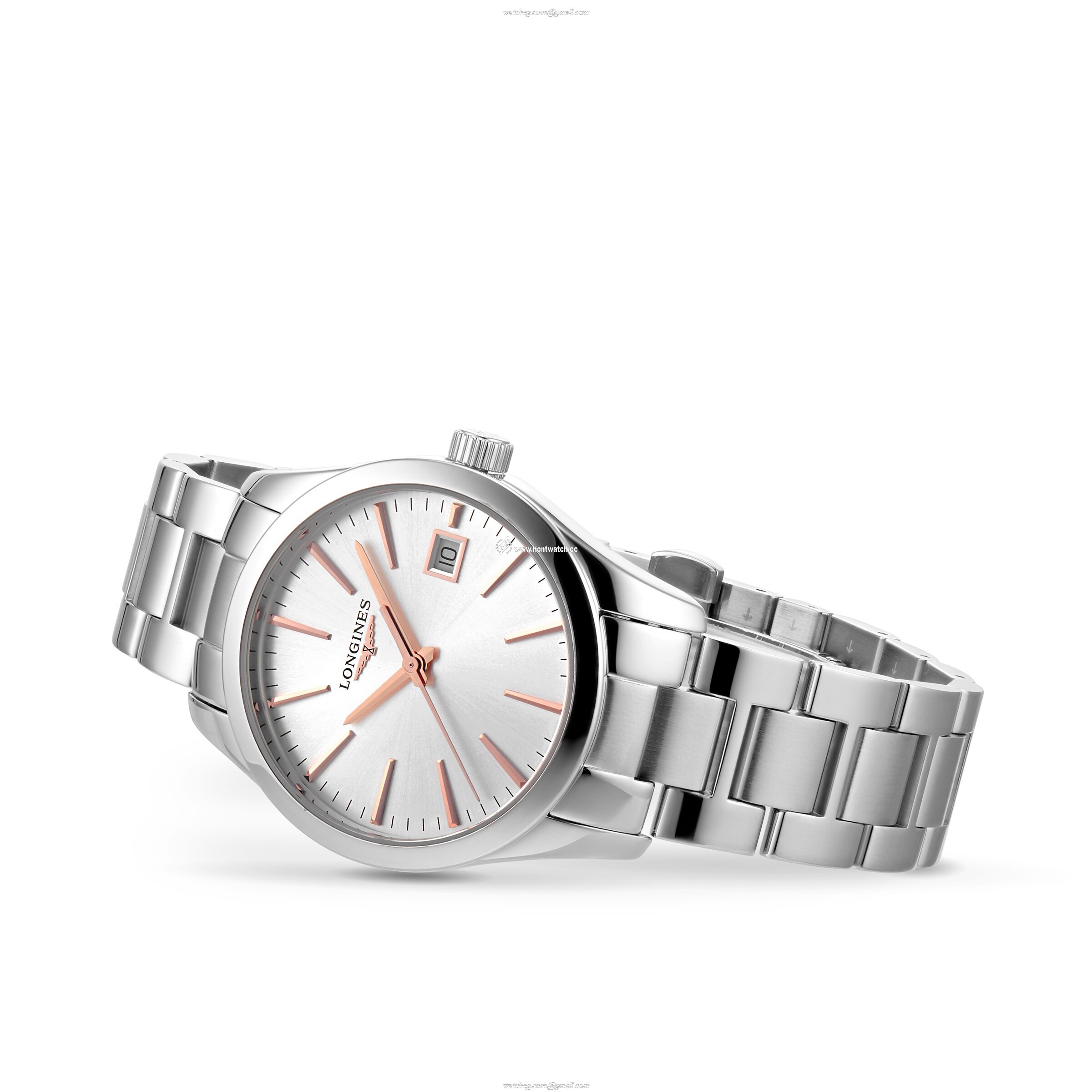 Longines Conquest L23864726 | 34mm Stainless Steel Silver Watch - Image 2