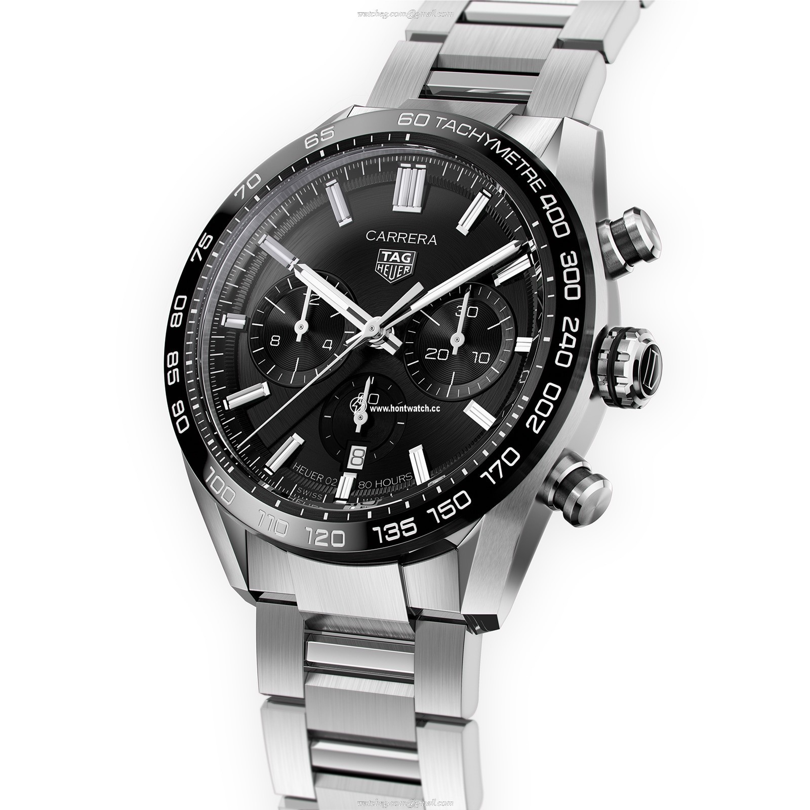 TAG Heuer Carrera CBN2A1B.BA0643 | Automatic Black Dial | 44mm Steel - Image 2