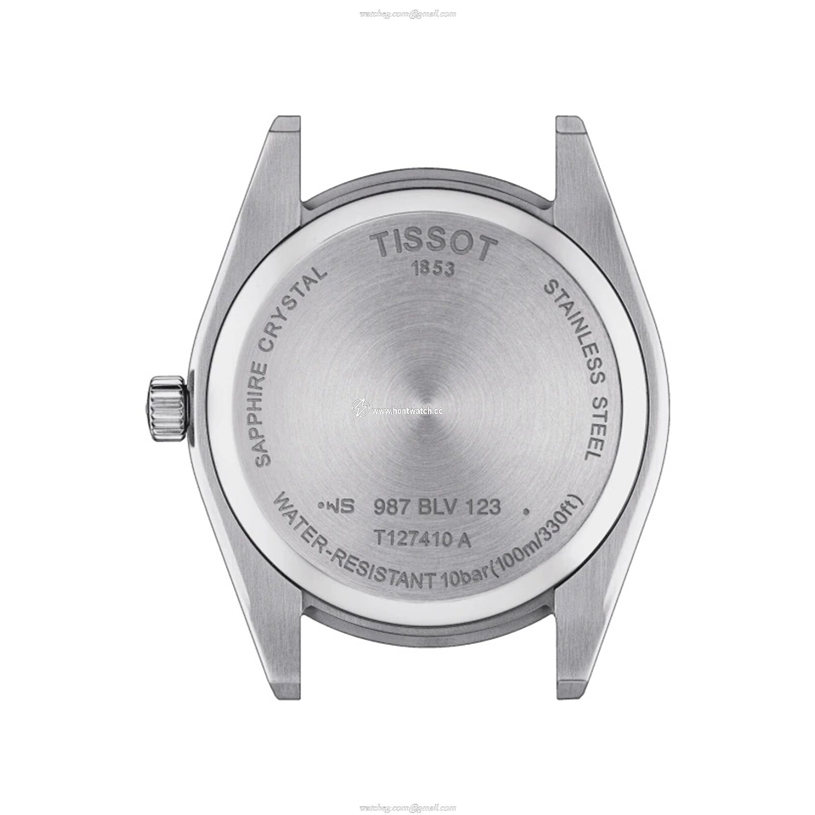 Tissot T-Classic Gentleman Quartz Watch - 40mm Black Dial Stainless Steel - Image 2