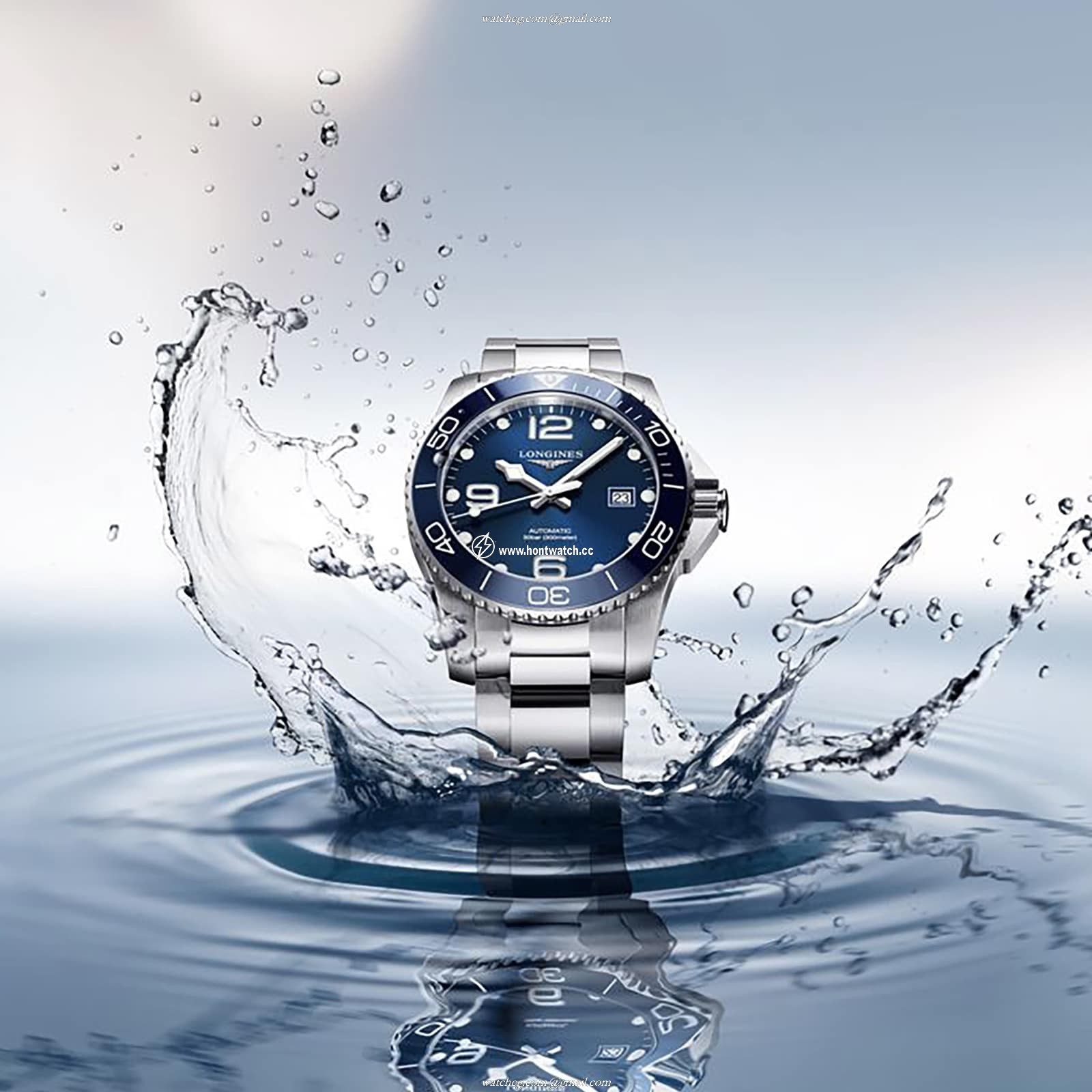 Longines HydroConquest L37814966 | 41mm Blue Automatic | 300m Water Resistant - Image 2