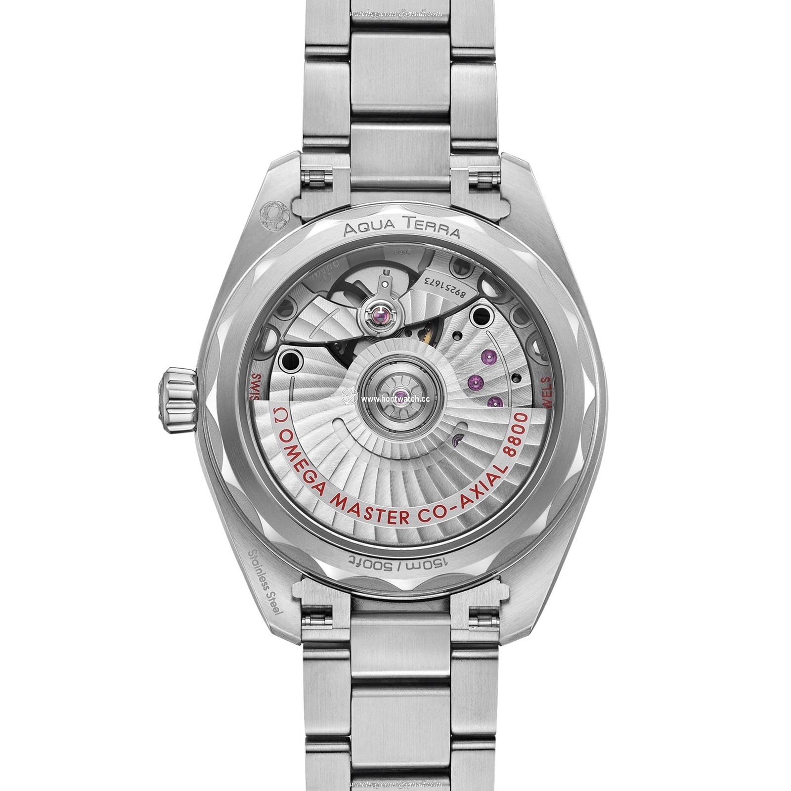 Omega Seamaster Aqua Terra 34mm Automatic Silver Dial Replica Watch - Image 2
