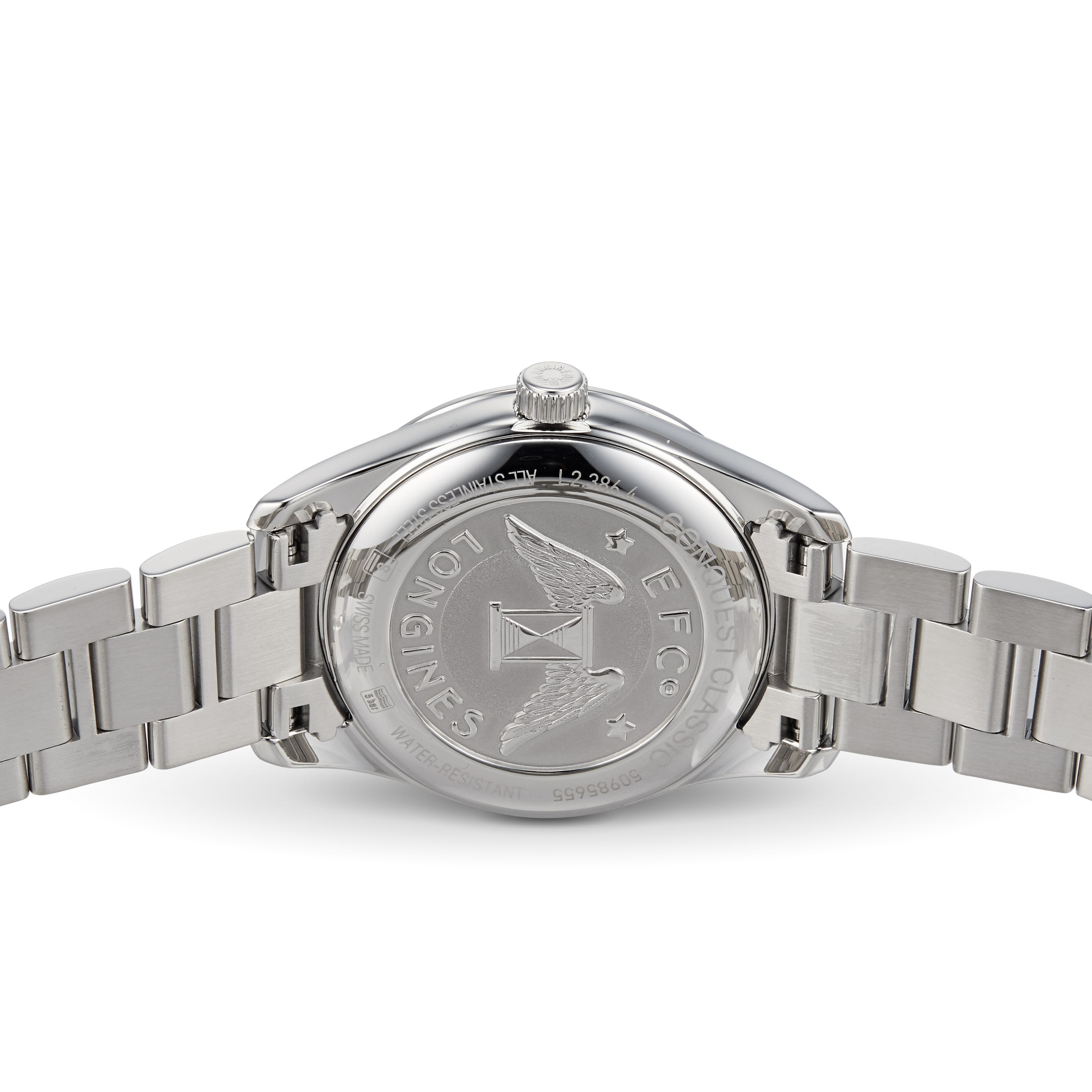 Longines Conquest L23864876 | 34mm Stainless Steel | Quartz Mother of Pearl - Image 4