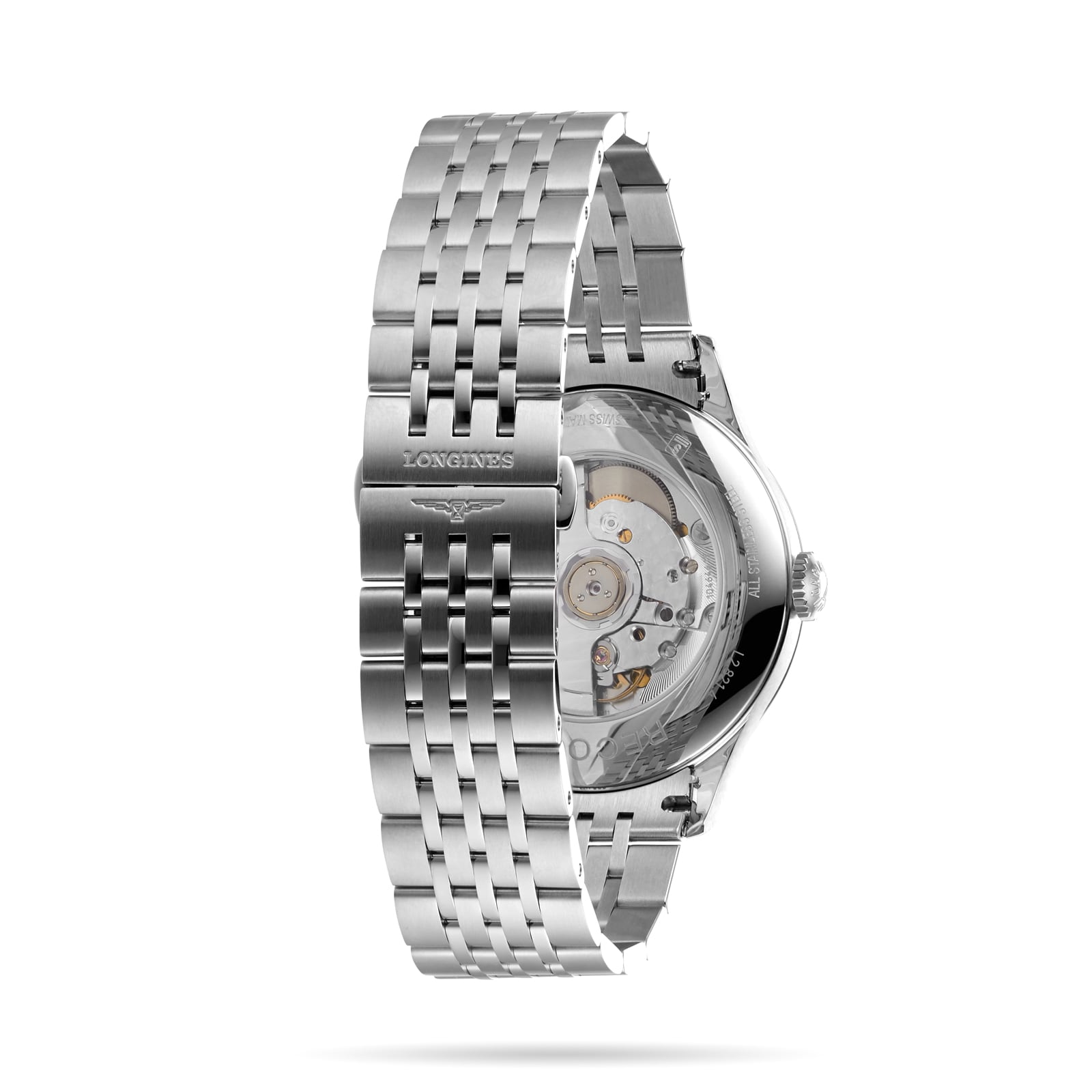 Longines Record L28214966 Automatic Watch - 40mm Blue Dial | Stainless Steel - Image 3