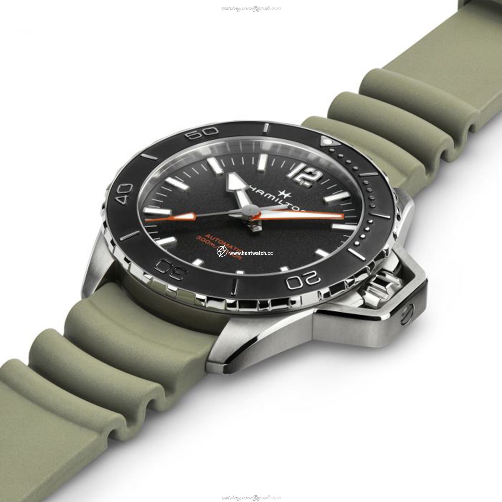 Hamilton Khaki Navy Automatic Black Watch - 46mm Stainless Steel - Image 2