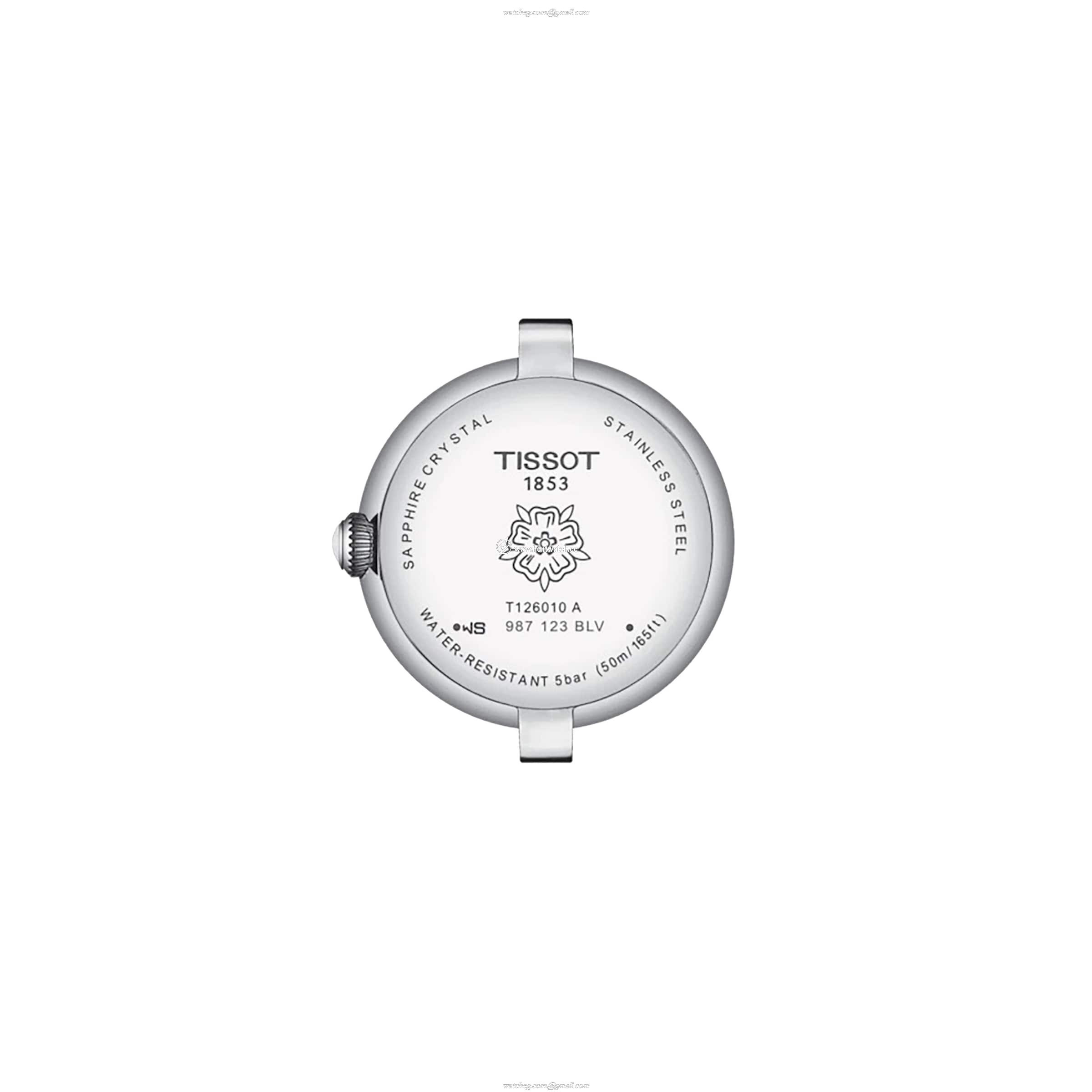 Tissot T-My Lady Quartz Watch - Silver Dial & Roman Numerals - 25mm - Image 2