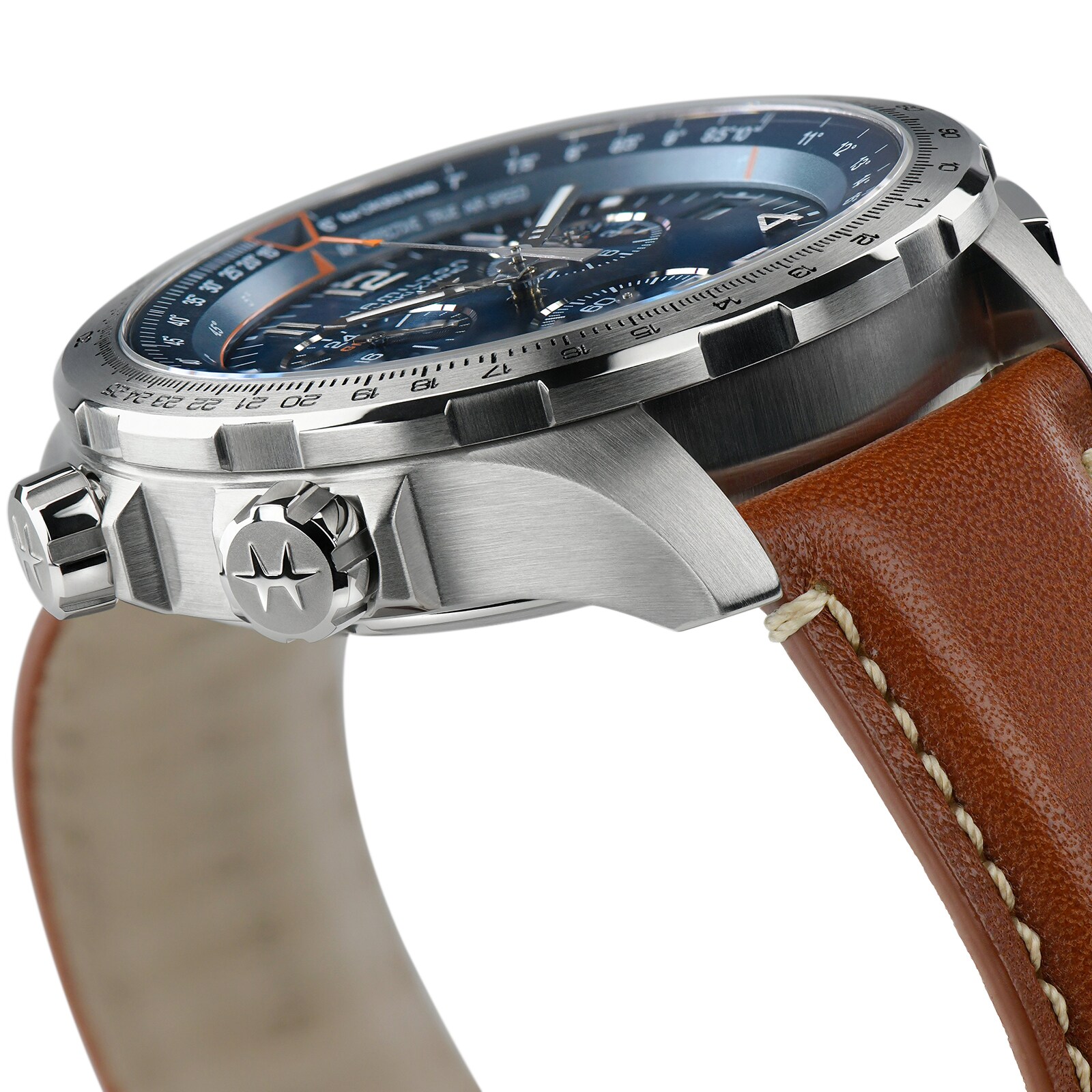 Hamilton Khaki Aviation H77922541 | 46mm Stainless Steel | Quartz | Blue Dial - Image 3