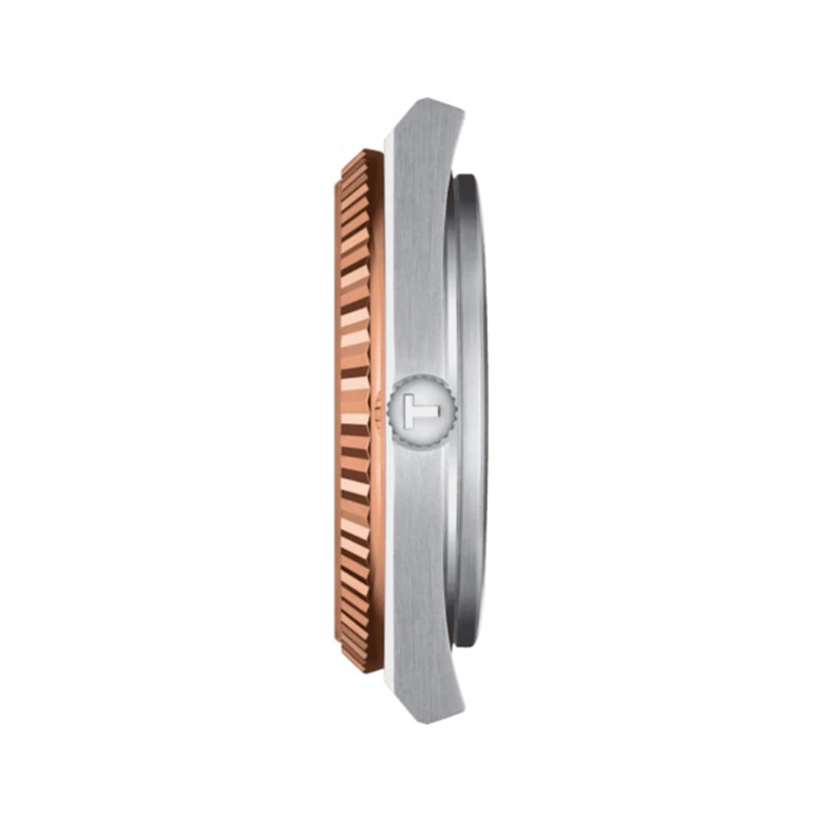 Tissot PRX Automatic Blue Watch - 40mm Stainless Steel & Rose Gold - Image 3