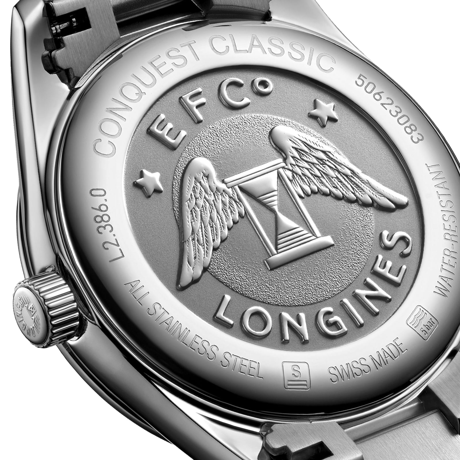Longines Conquest L23860726 | 34mm Silver Dial | Stainless Steel Quartz Watch - Image 4